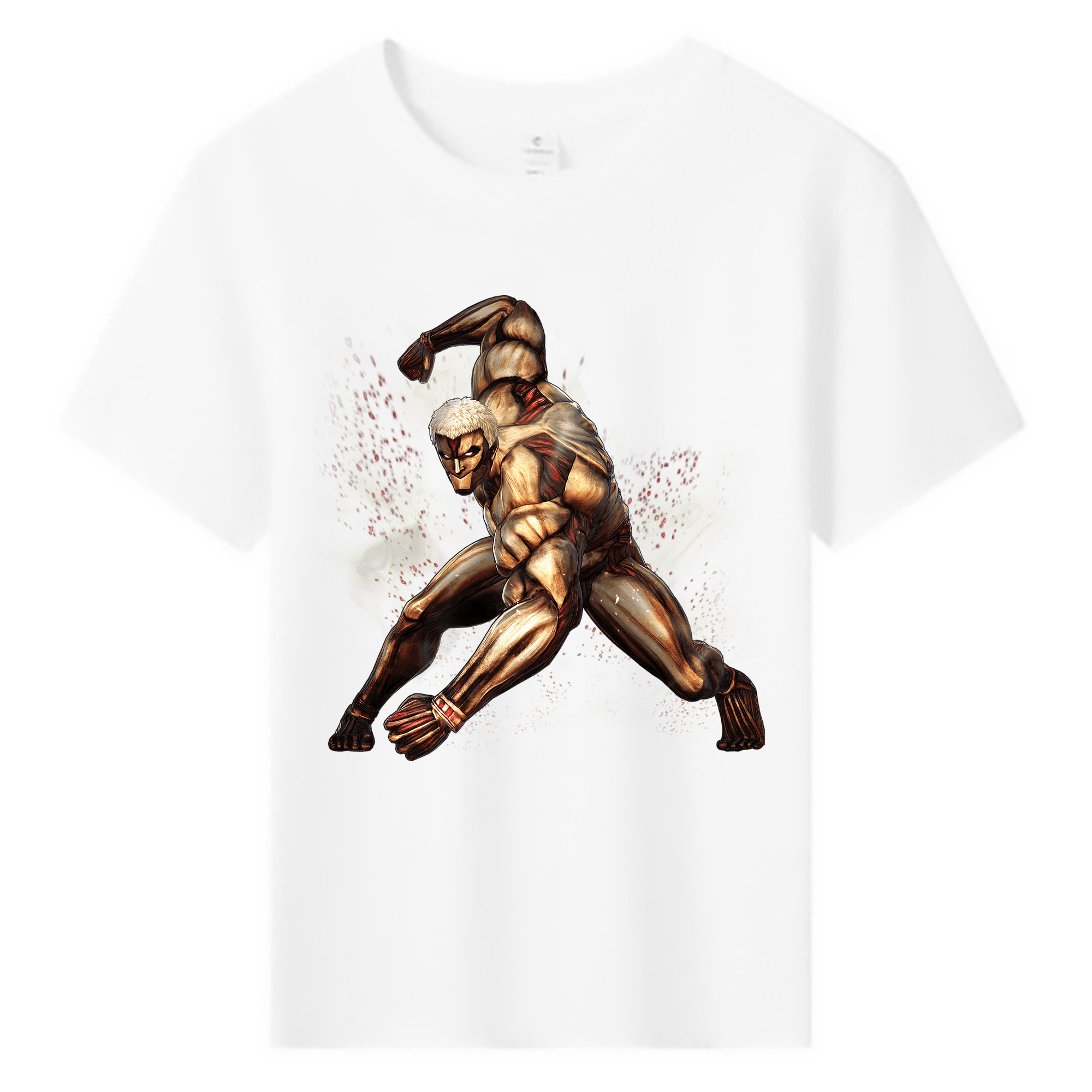（画像用） 進撃の巨人 Attack on Titan 綿100％キッズTシャツ（フロントプリント）