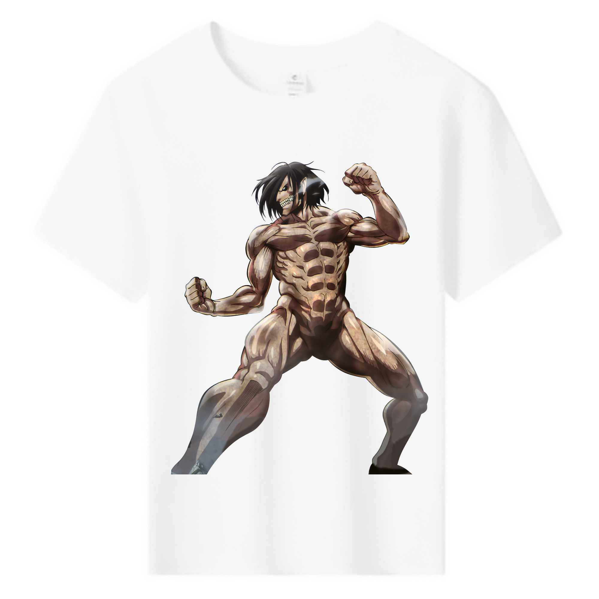 （画像用） 進撃の巨人 Attack on Titan 綿100％キッズTシャツ（フロントプリント）