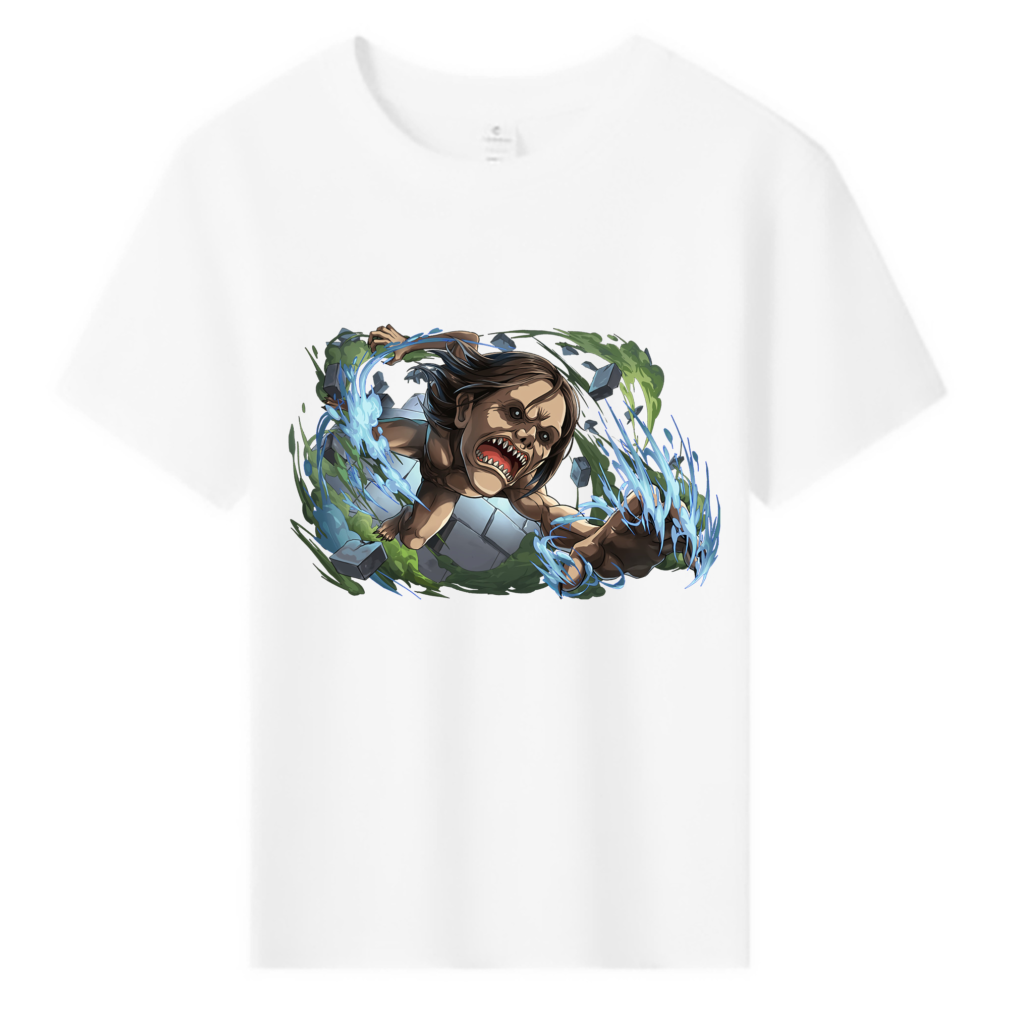 （画像用） 進撃の巨人 Attack on Titan 綿100％キッズTシャツ（フロントプリント）