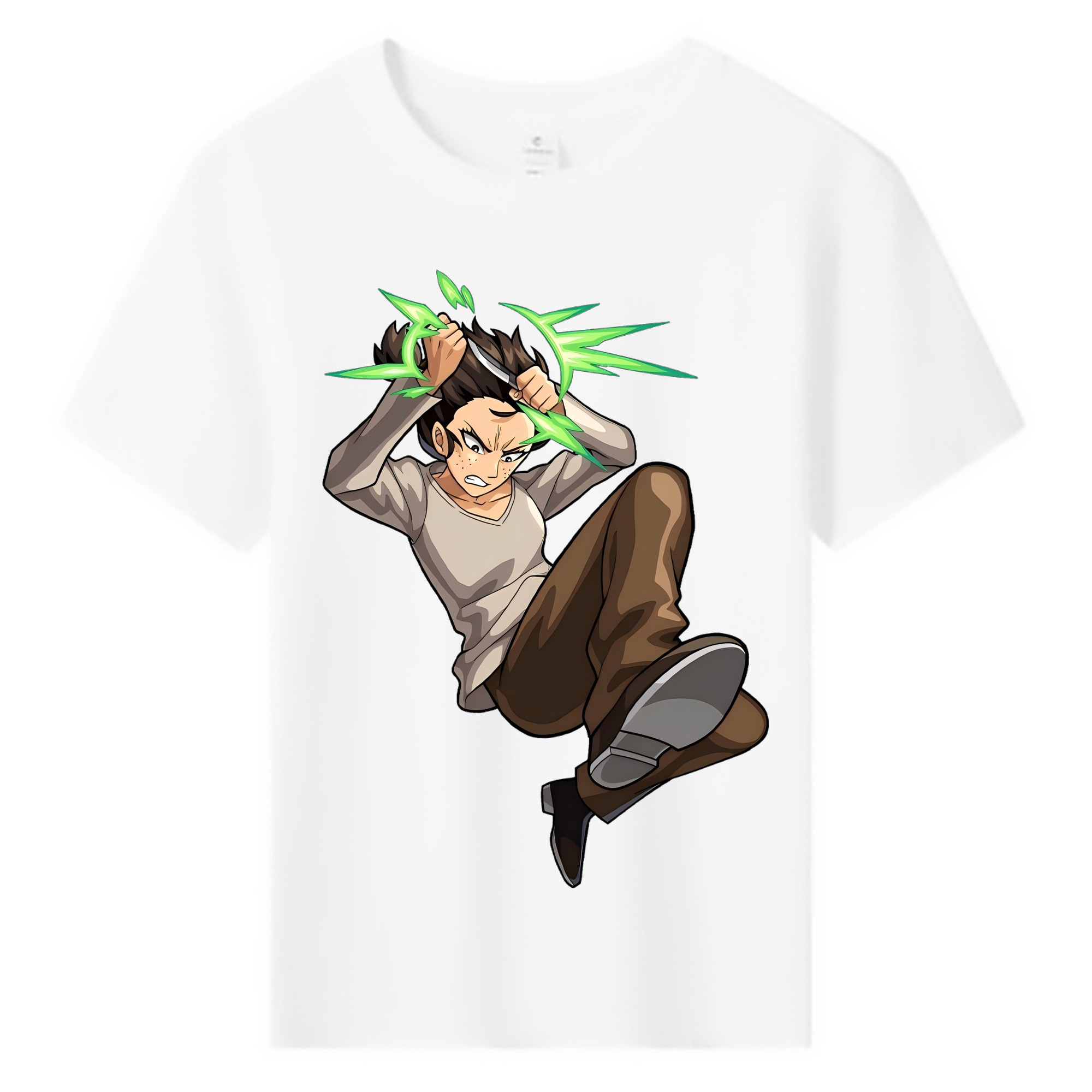 （画像用） 進撃の巨人 Attack on Titan 綿100％キッズTシャツ（フロントプリント）