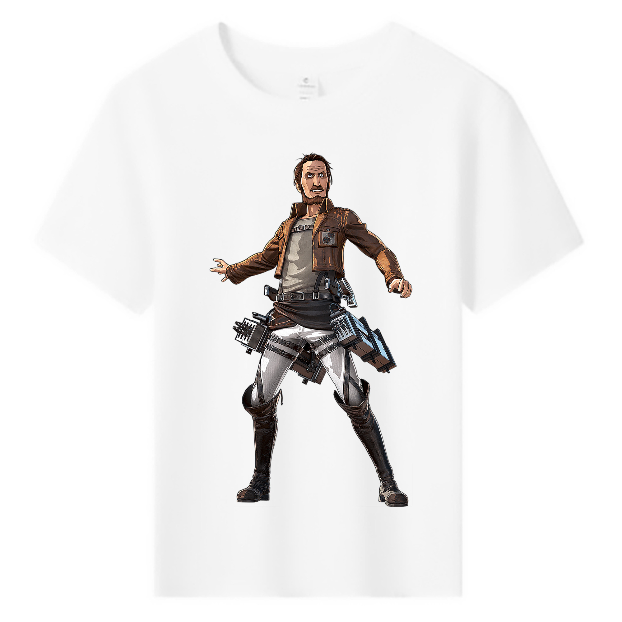 （画像用） 進撃の巨人 Attack on Titan 綿100％キッズTシャツ（フロントプリント）