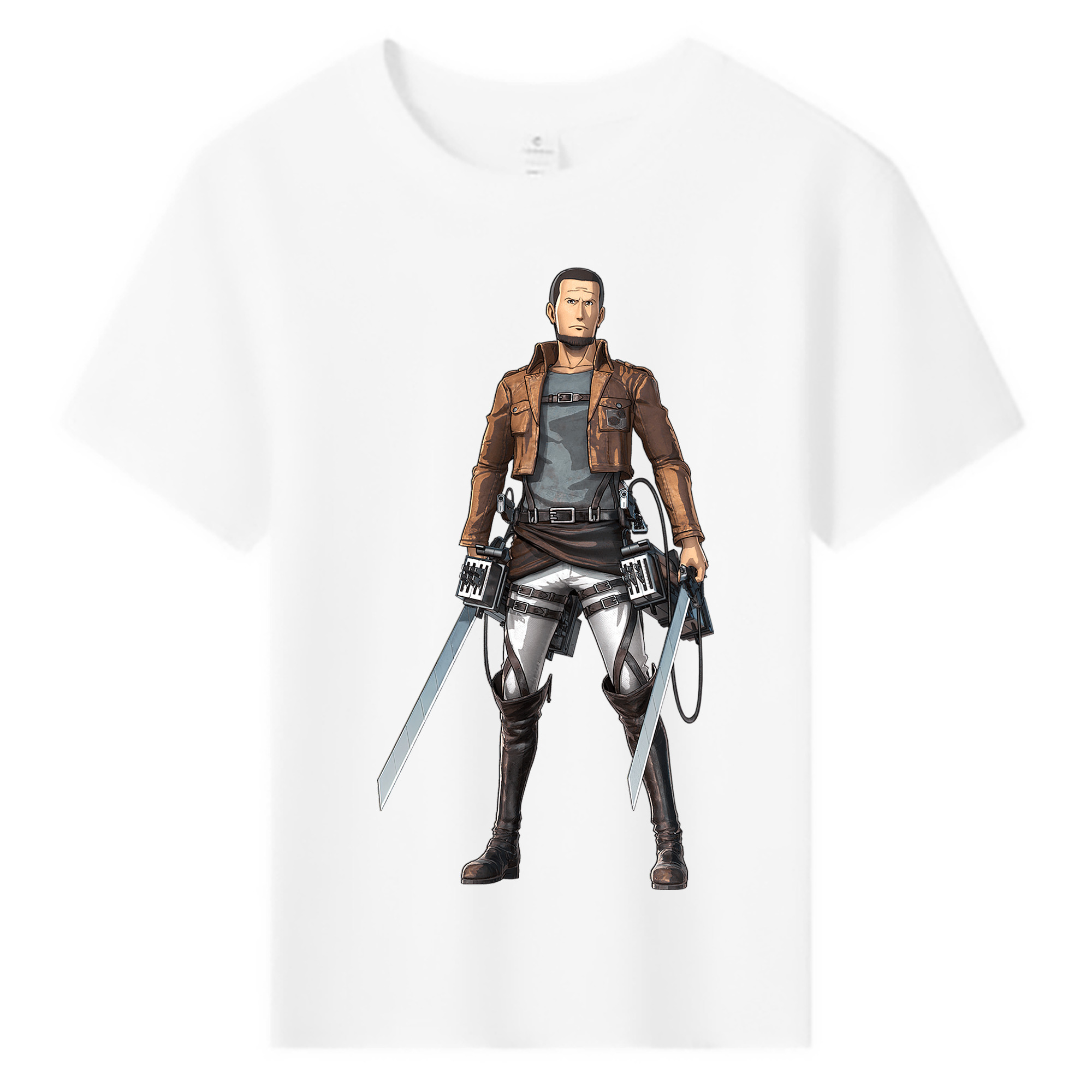 （画像用） 進撃の巨人 Attack on Titan 綿100％キッズTシャツ（フロントプリント）
