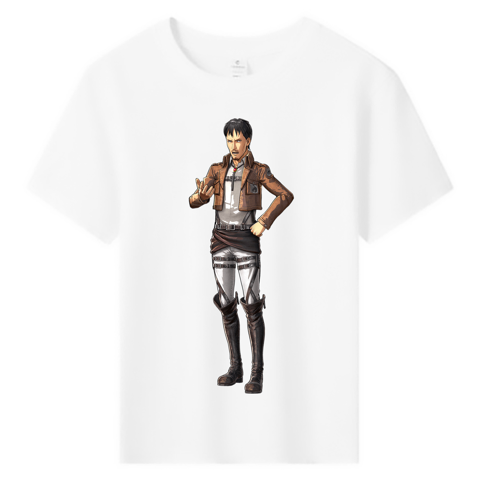 （画像用） 進撃の巨人 Attack on Titan 綿100％キッズTシャツ（フロントプリント）