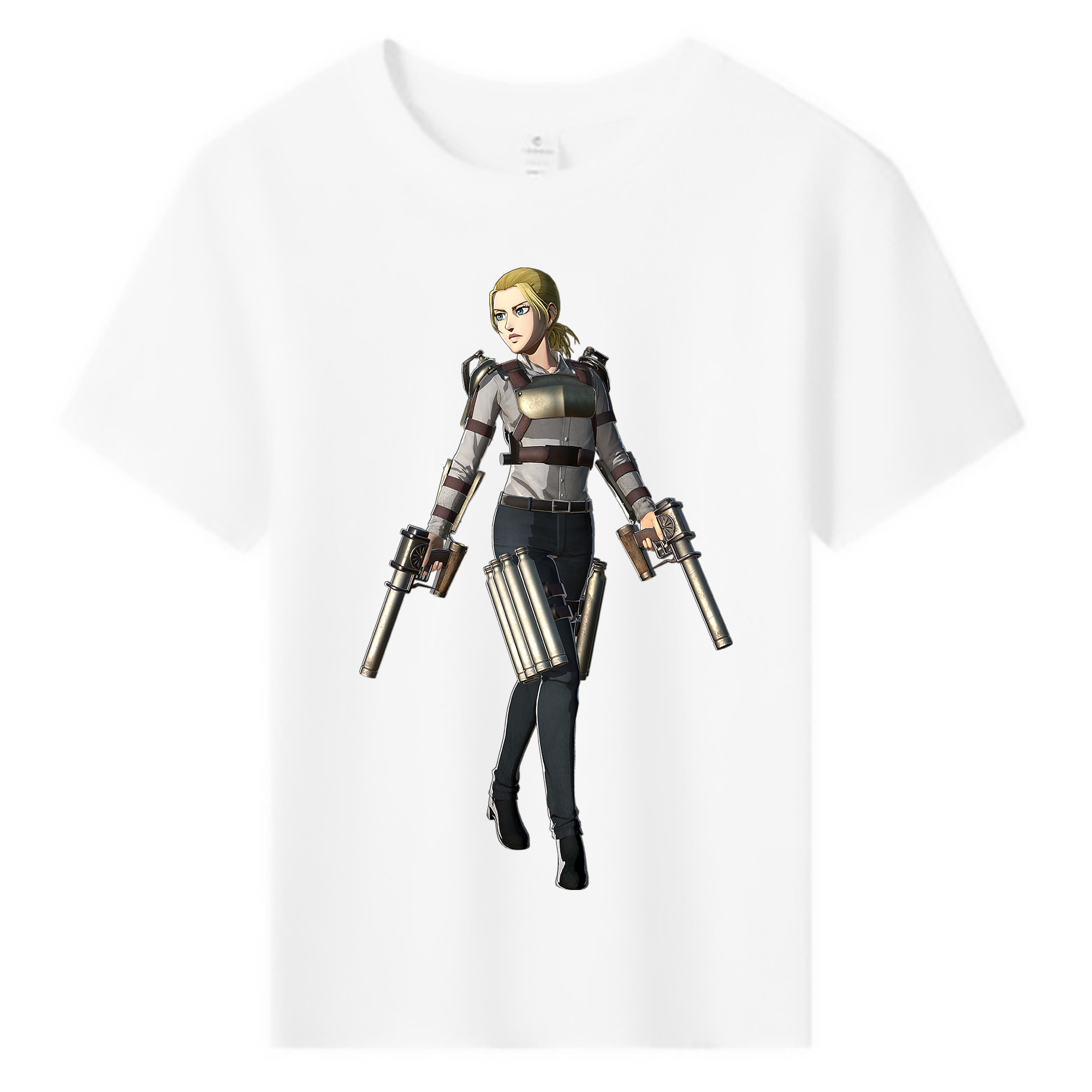 （画像用） 進撃の巨人 Attack on Titan 綿100％キッズTシャツ（フロントプリント）