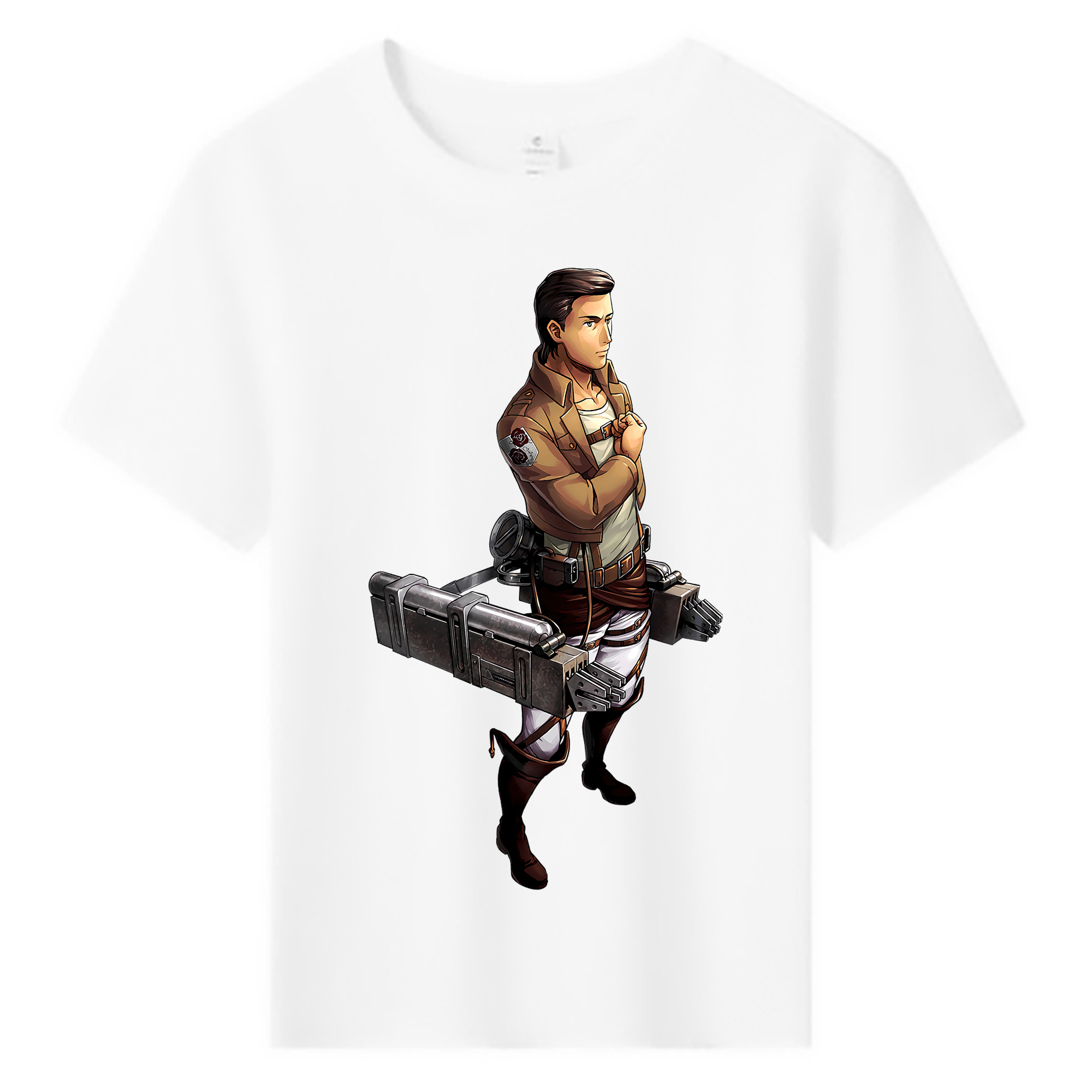 （画像用） 進撃の巨人 Attack on Titan 綿100％キッズTシャツ（フロントプリント）