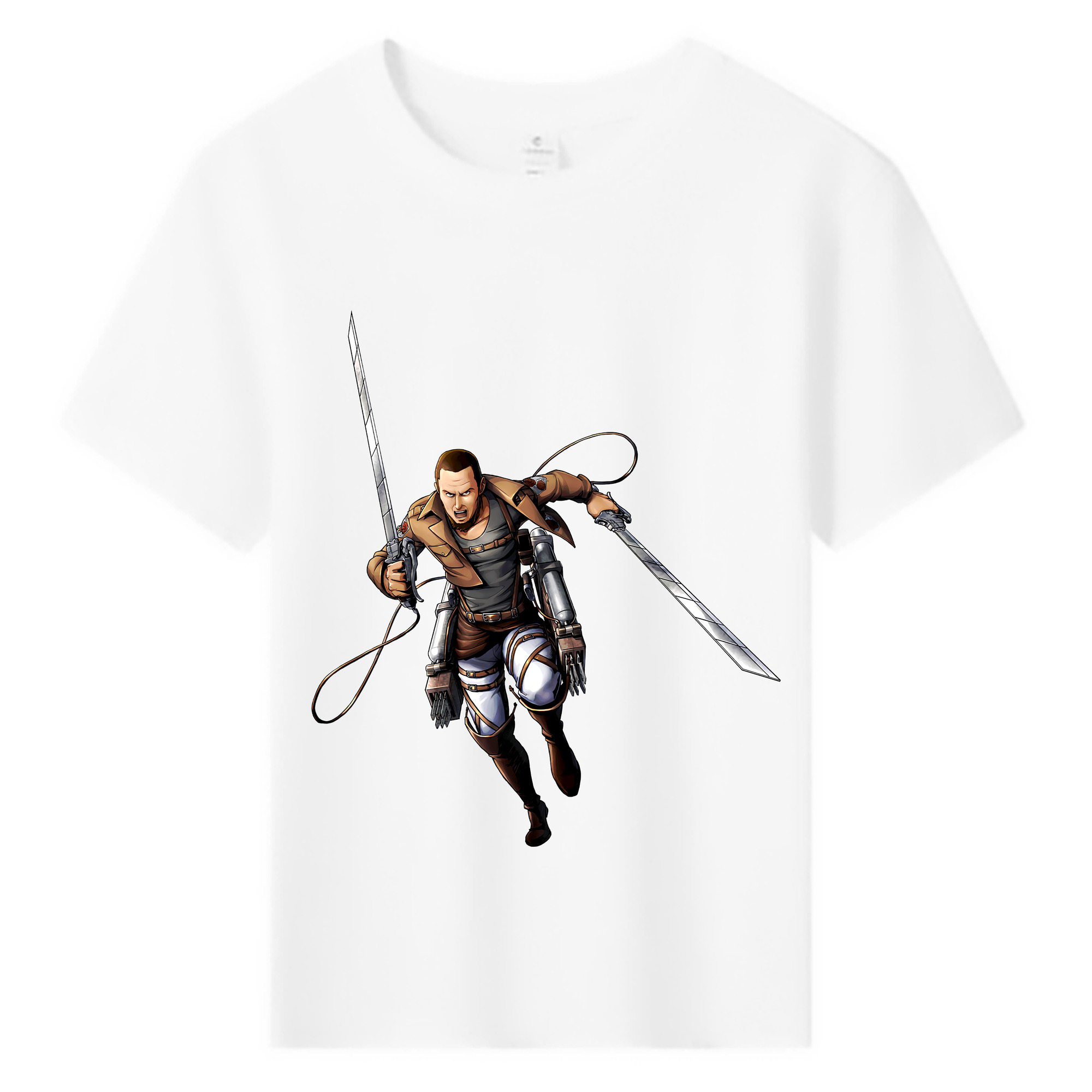 （画像用） 進撃の巨人 Attack on Titan 綿100％キッズTシャツ（フロントプリント）
