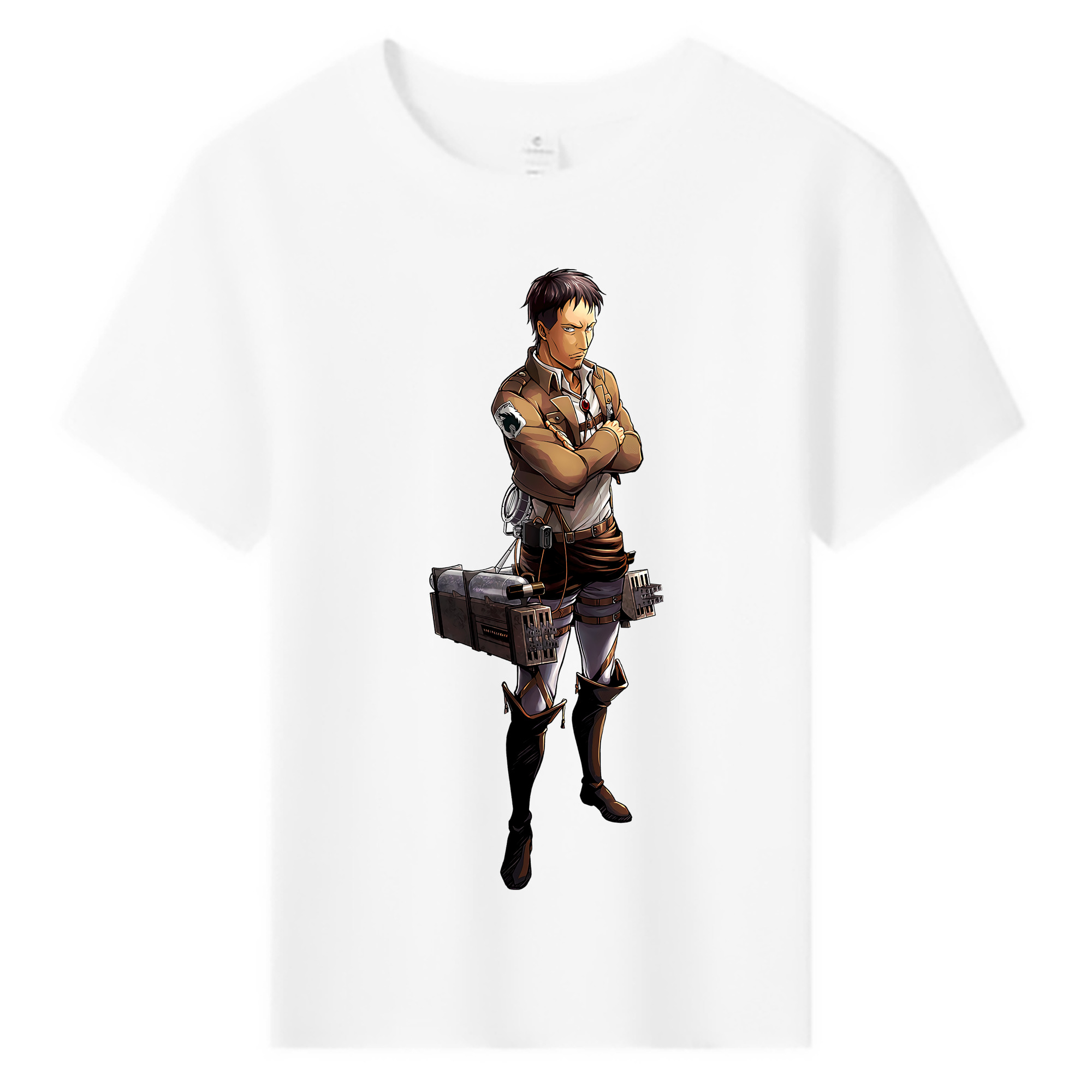 （画像用） 進撃の巨人 Attack on Titan 綿100％キッズTシャツ（フロントプリント）