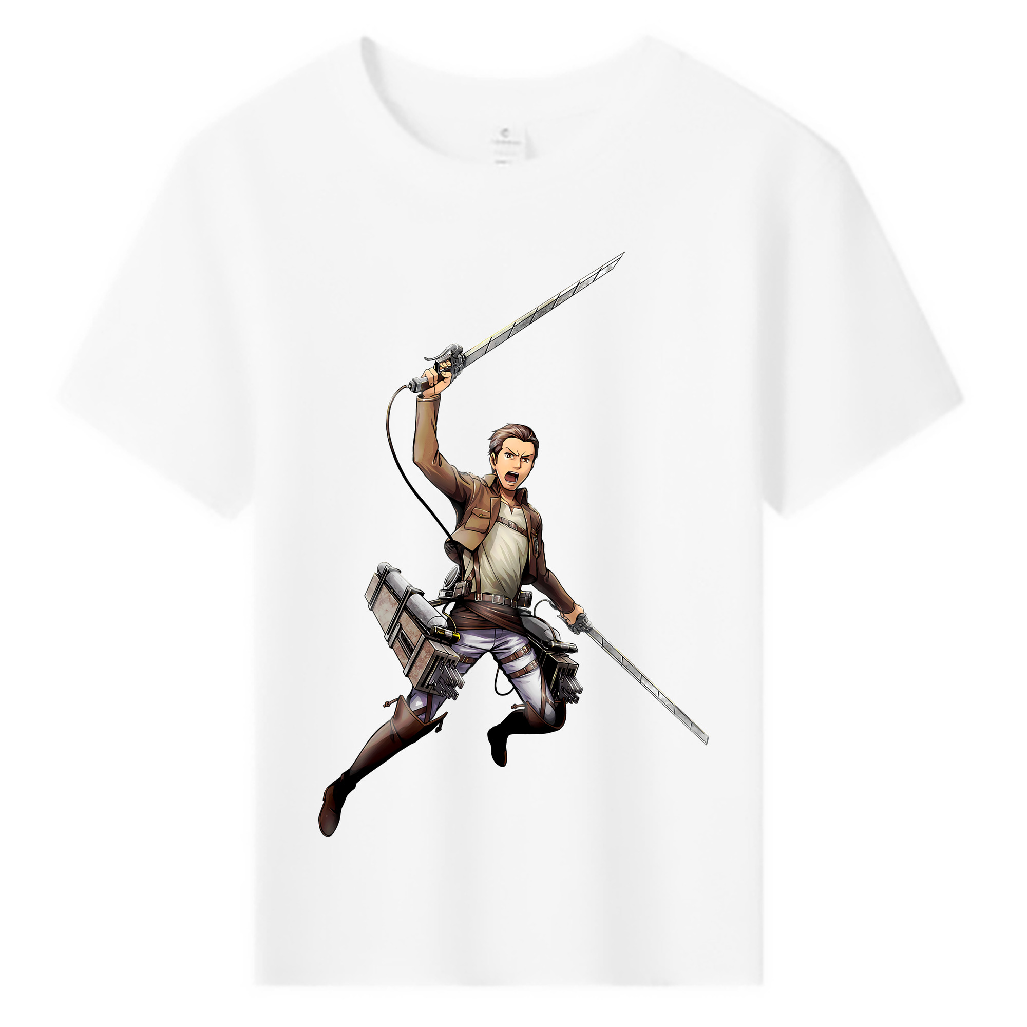 （画像用） 進撃の巨人 Attack on Titan 綿100％キッズTシャツ（フロントプリント）