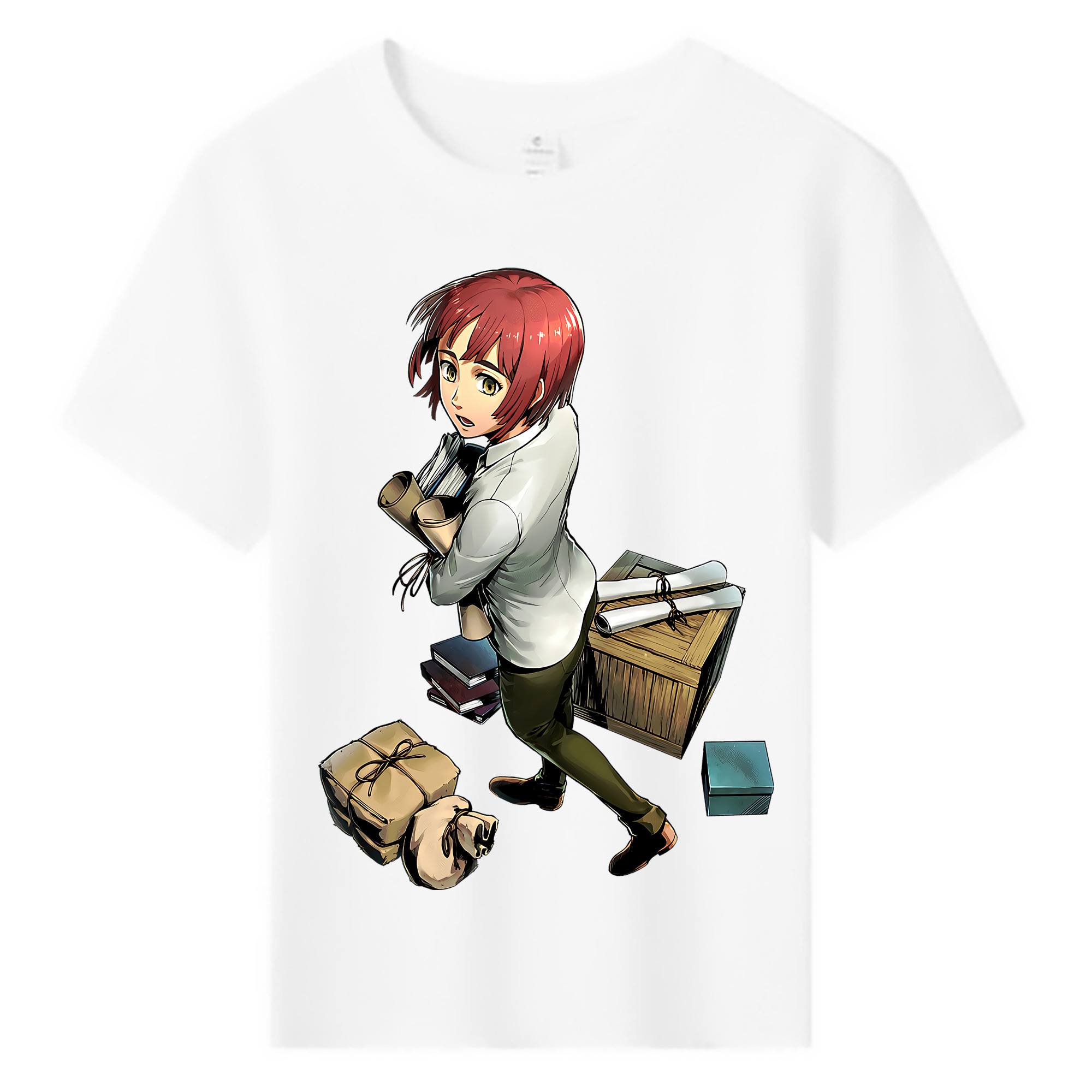 （画像用） 進撃の巨人 Attack on Titan 綿100％キッズTシャツ（フロントプリント）