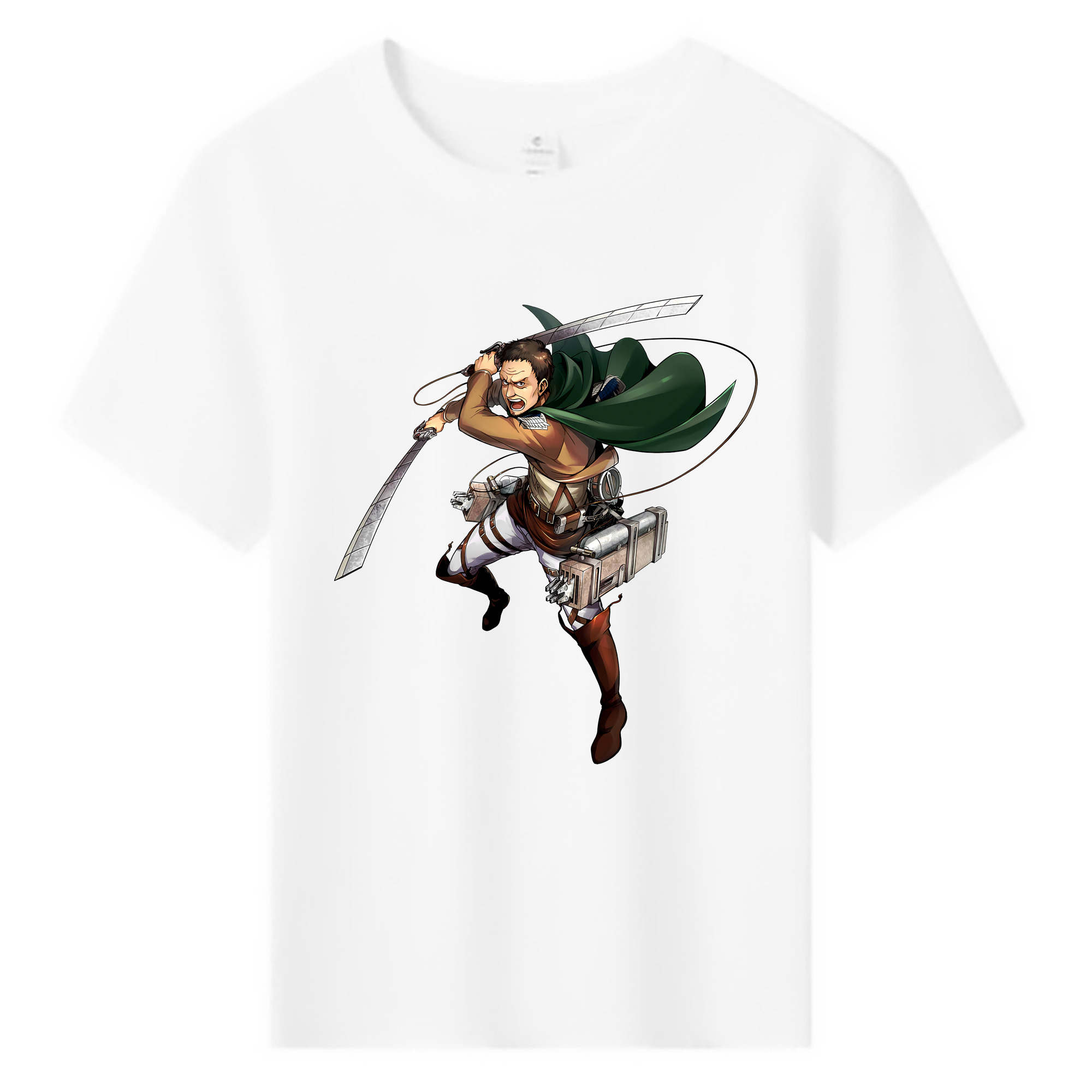 （画像用） 進撃の巨人 Attack on Titan 綿100％キッズTシャツ（フロントプリント）