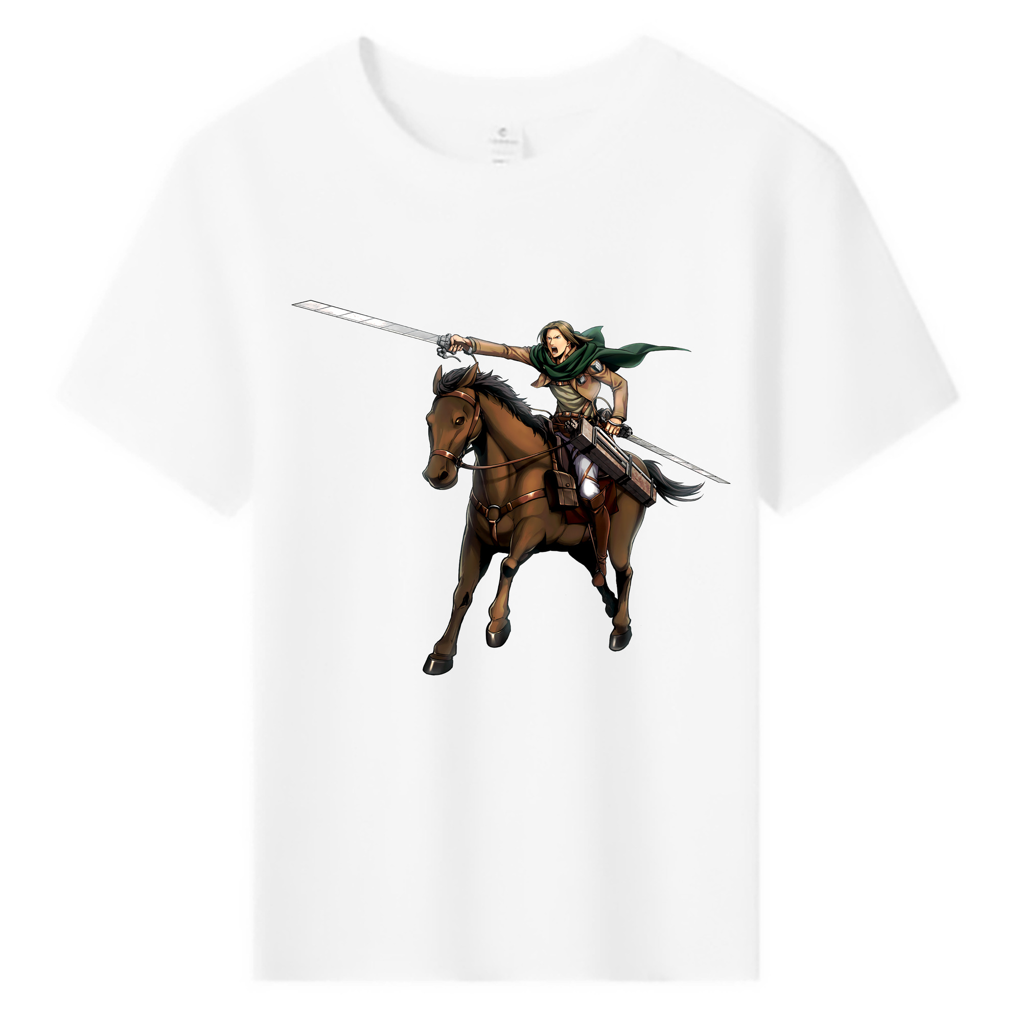 （画像用） 進撃の巨人 Attack on Titan 綿100％キッズTシャツ（フロントプリント）