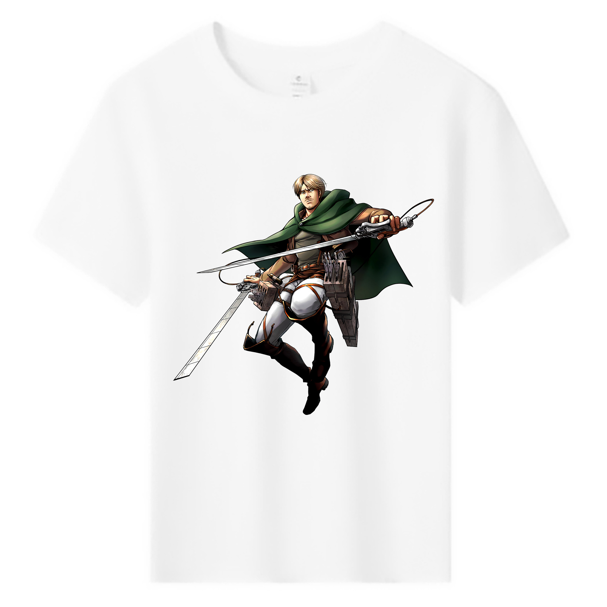 （画像用） 進撃の巨人 Attack on Titan 綿100％キッズTシャツ（フロントプリント）