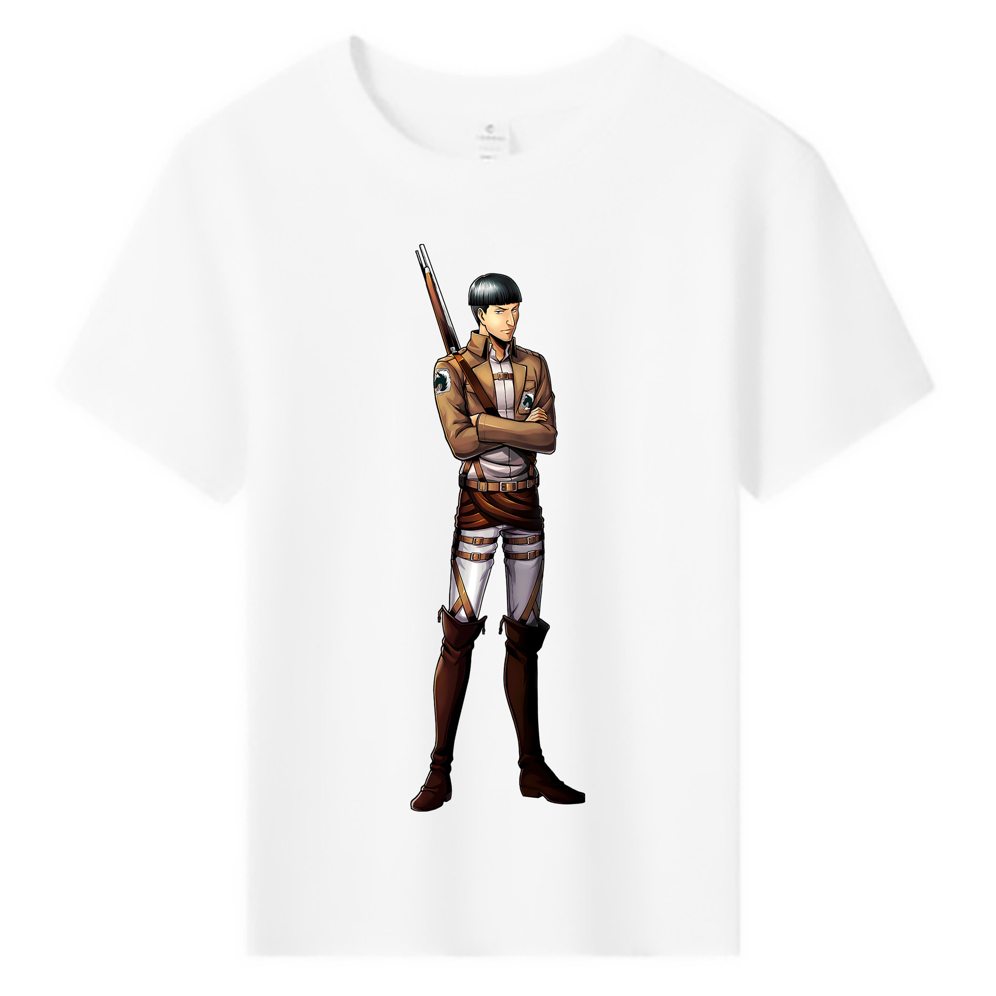 （画像用） 進撃の巨人 Attack on Titan 綿100％キッズTシャツ（フロントプリント）