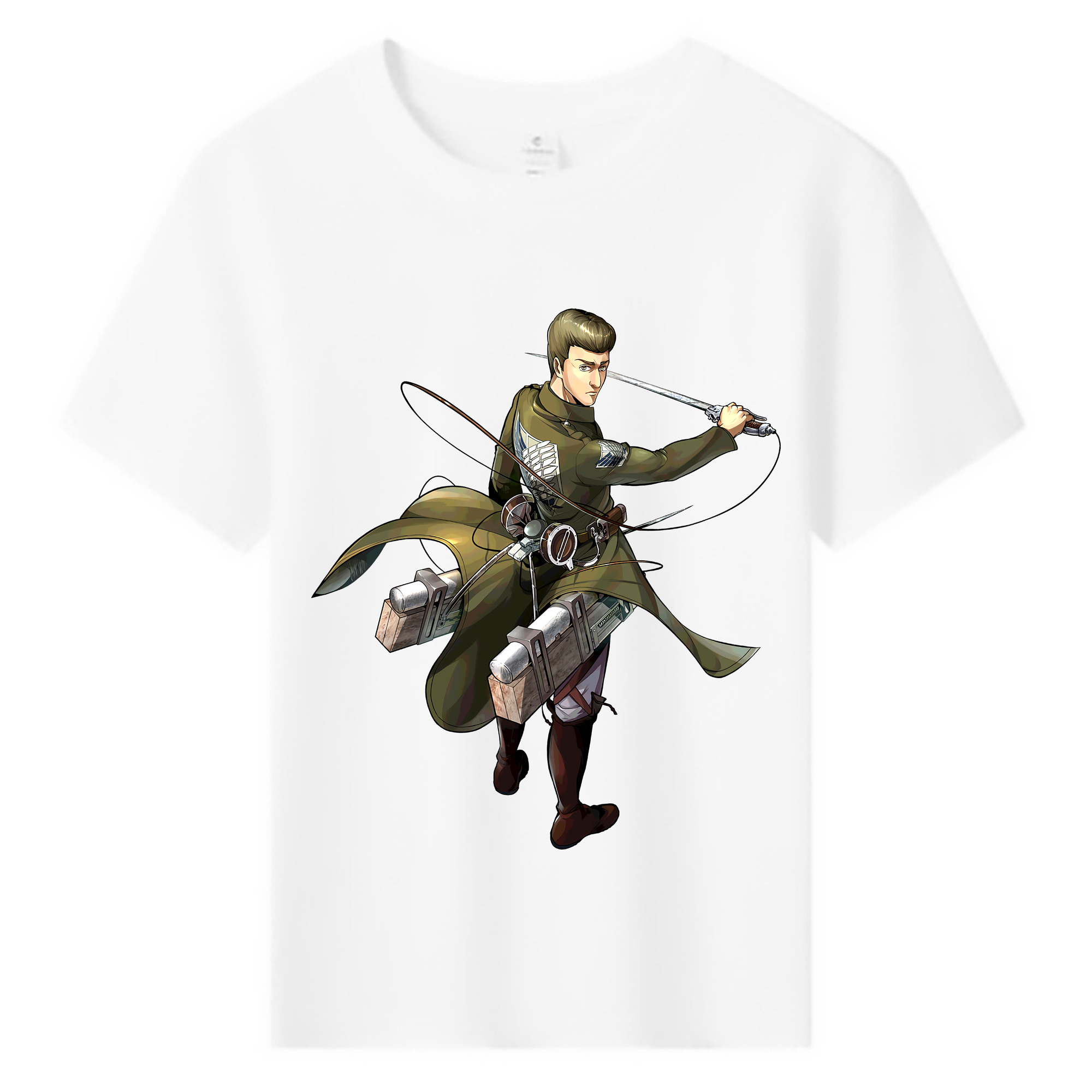 （画像用） 進撃の巨人 Attack on Titan 綿100％キッズTシャツ（フロントプリント）