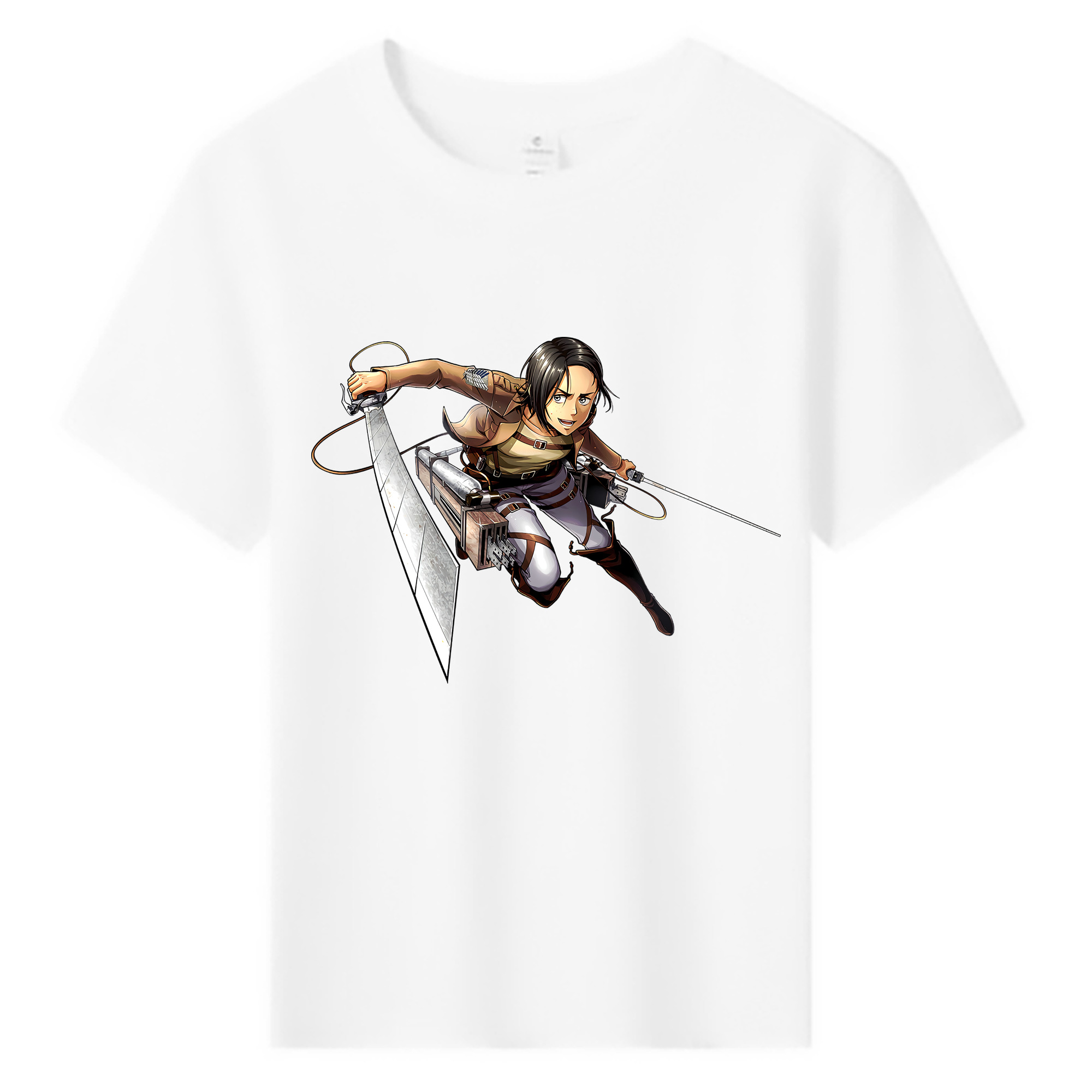 （画像用） 進撃の巨人 Attack on Titan 綿100％キッズTシャツ（フロントプリント）