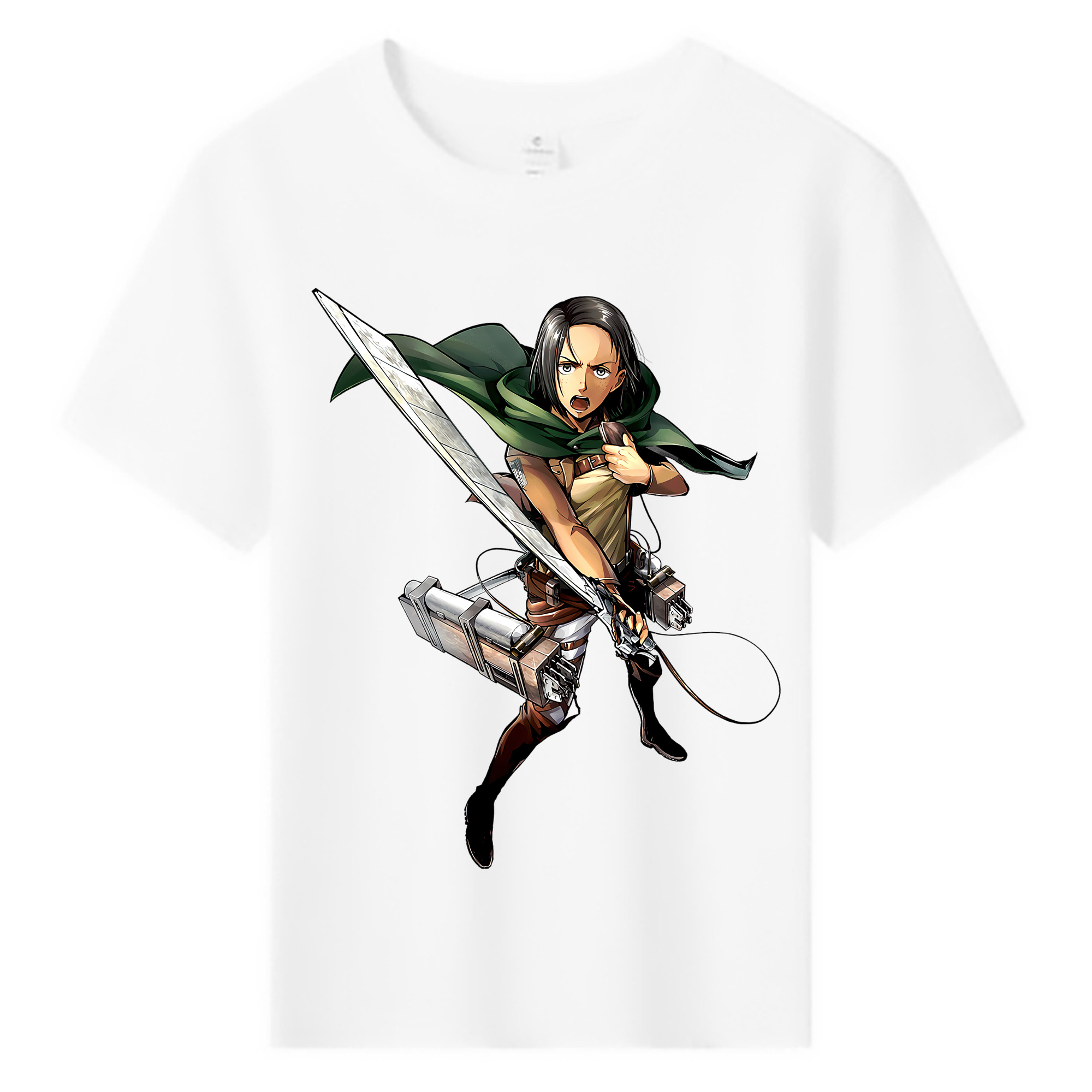 （画像用） 進撃の巨人 Attack on Titan 綿100％キッズTシャツ（フロントプリント）