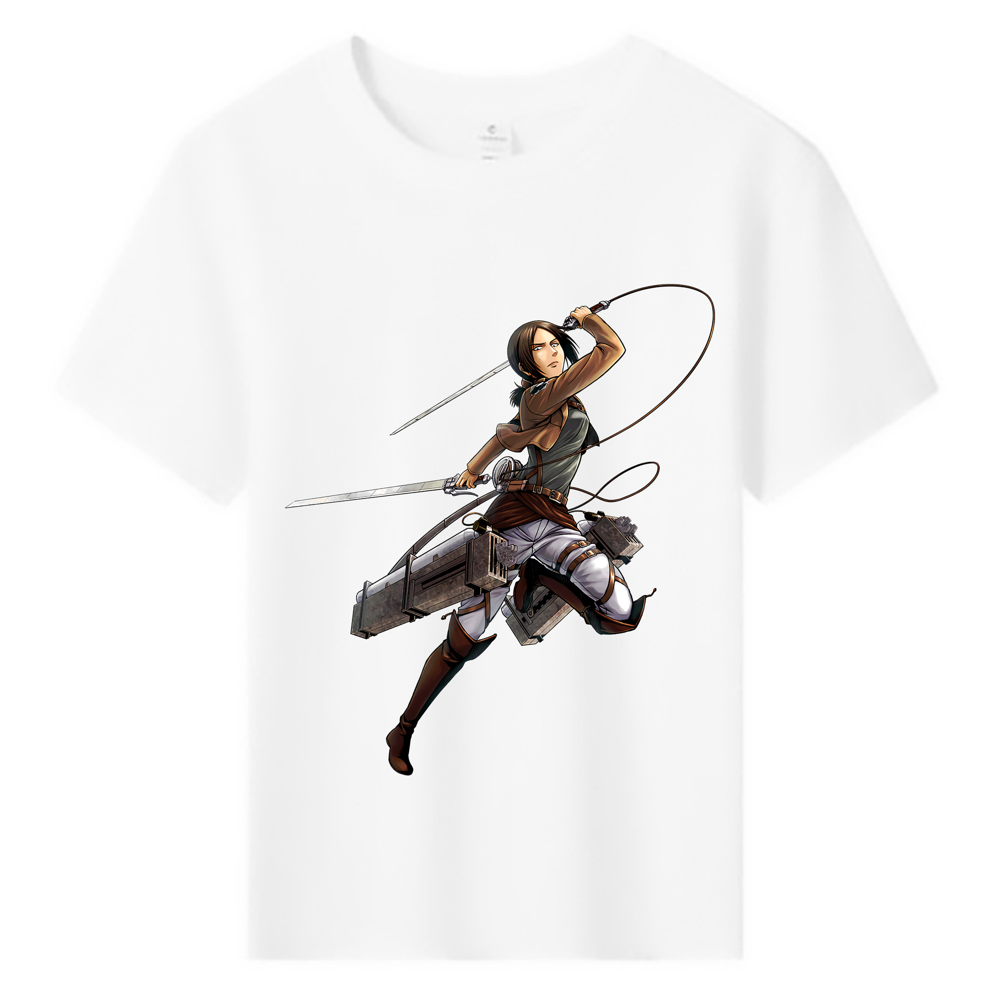 （画像用） 進撃の巨人 Attack on Titan 綿100％キッズTシャツ（フロントプリント）