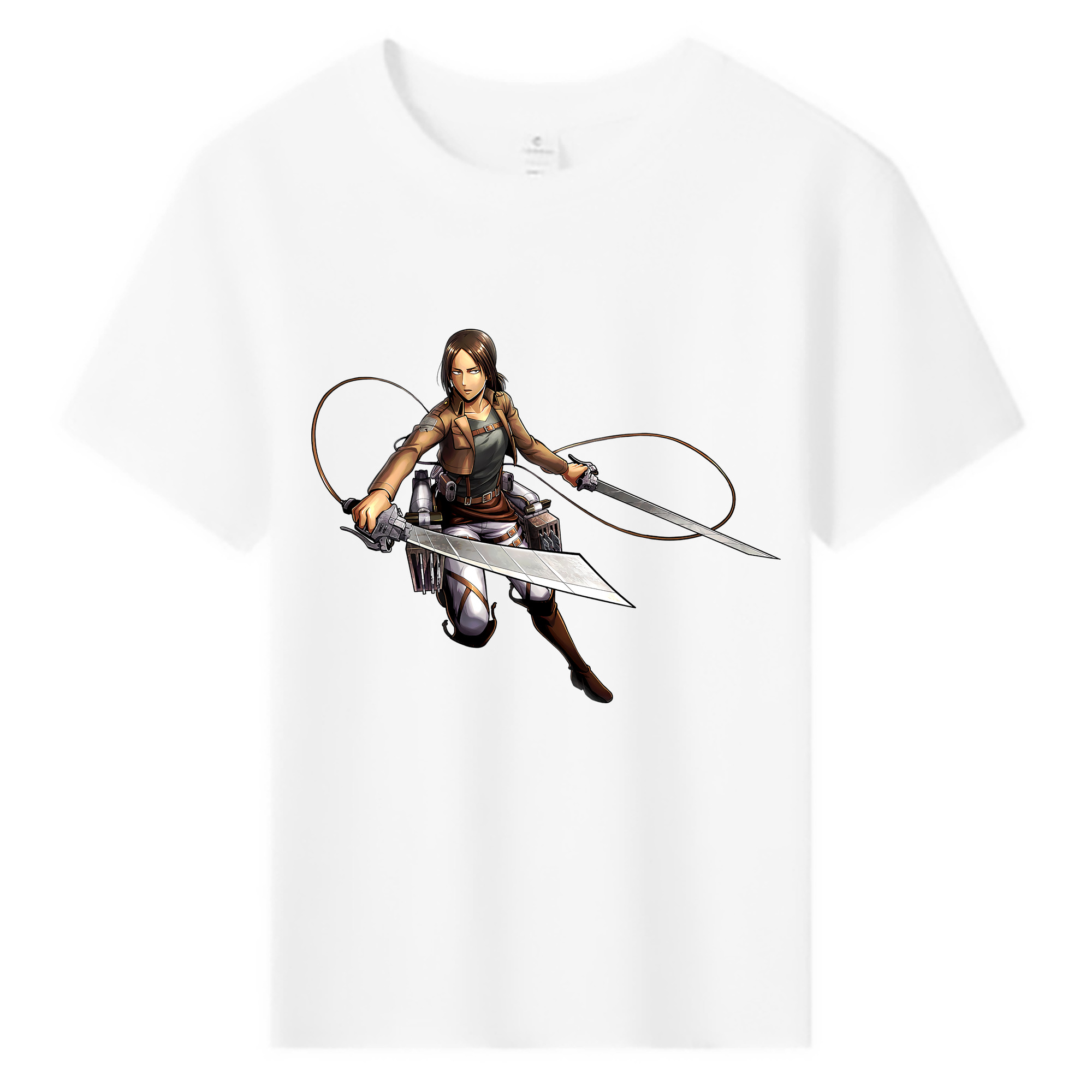 （画像用） 進撃の巨人 Attack on Titan 綿100％キッズTシャツ（フロントプリント）