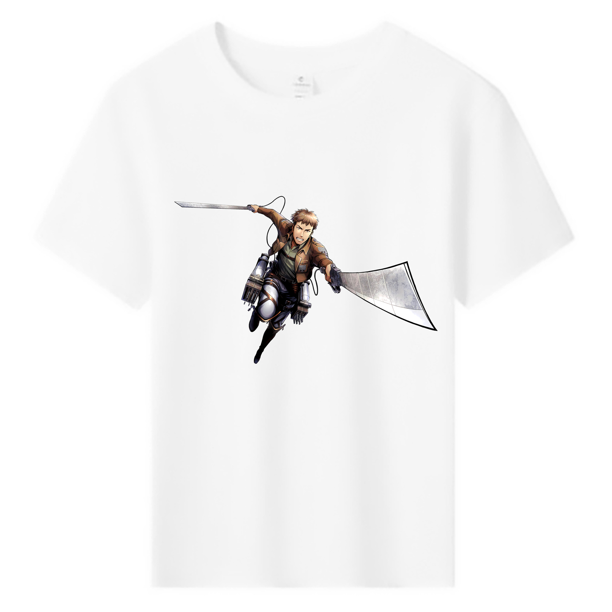 （画像用） 進撃の巨人 Attack on Titan 綿100％キッズTシャツ（フロントプリント）