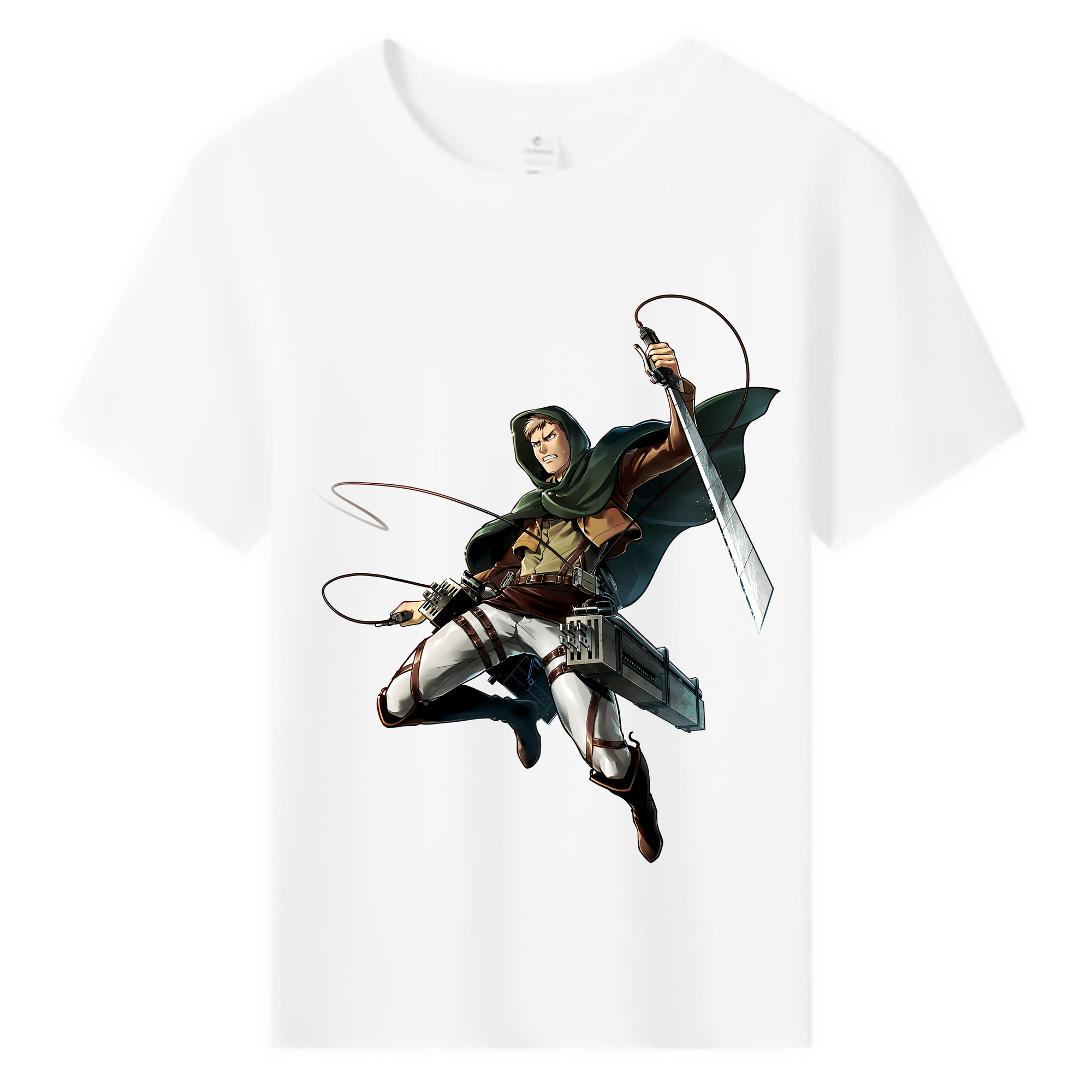 （画像用） 進撃の巨人 Attack on Titan 綿100％キッズTシャツ（フロントプリント）