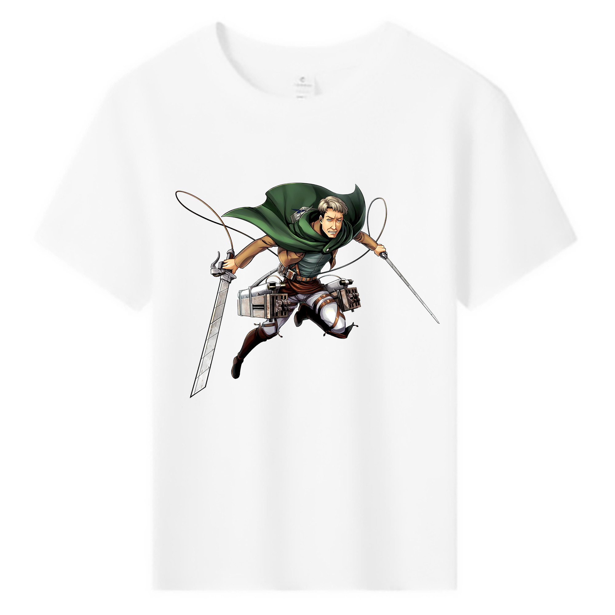 （画像用） 進撃の巨人 Attack on Titan 綿100％キッズTシャツ（フロントプリント）