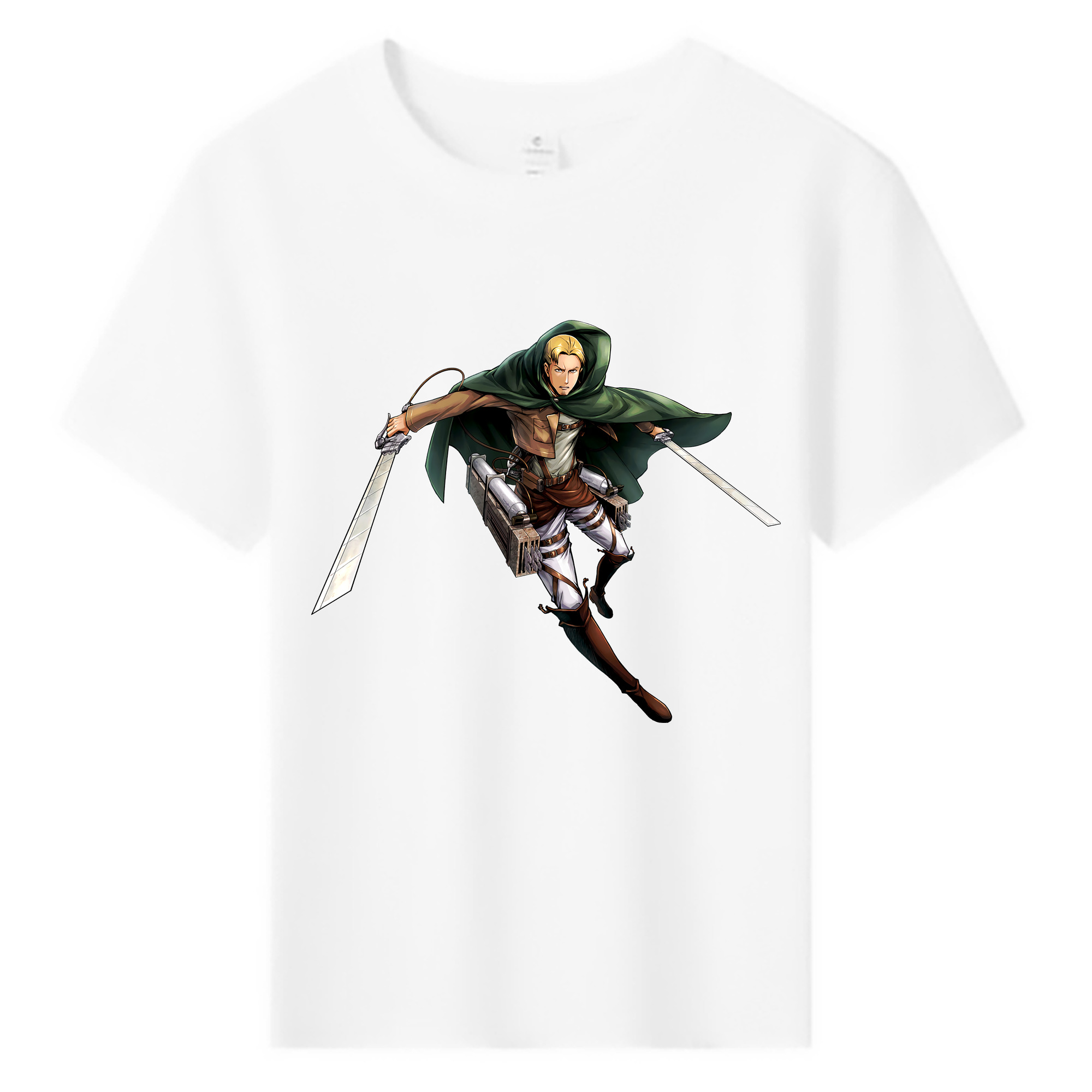 （画像用） 進撃の巨人 Attack on Titan 綿100％キッズTシャツ（フロントプリント）