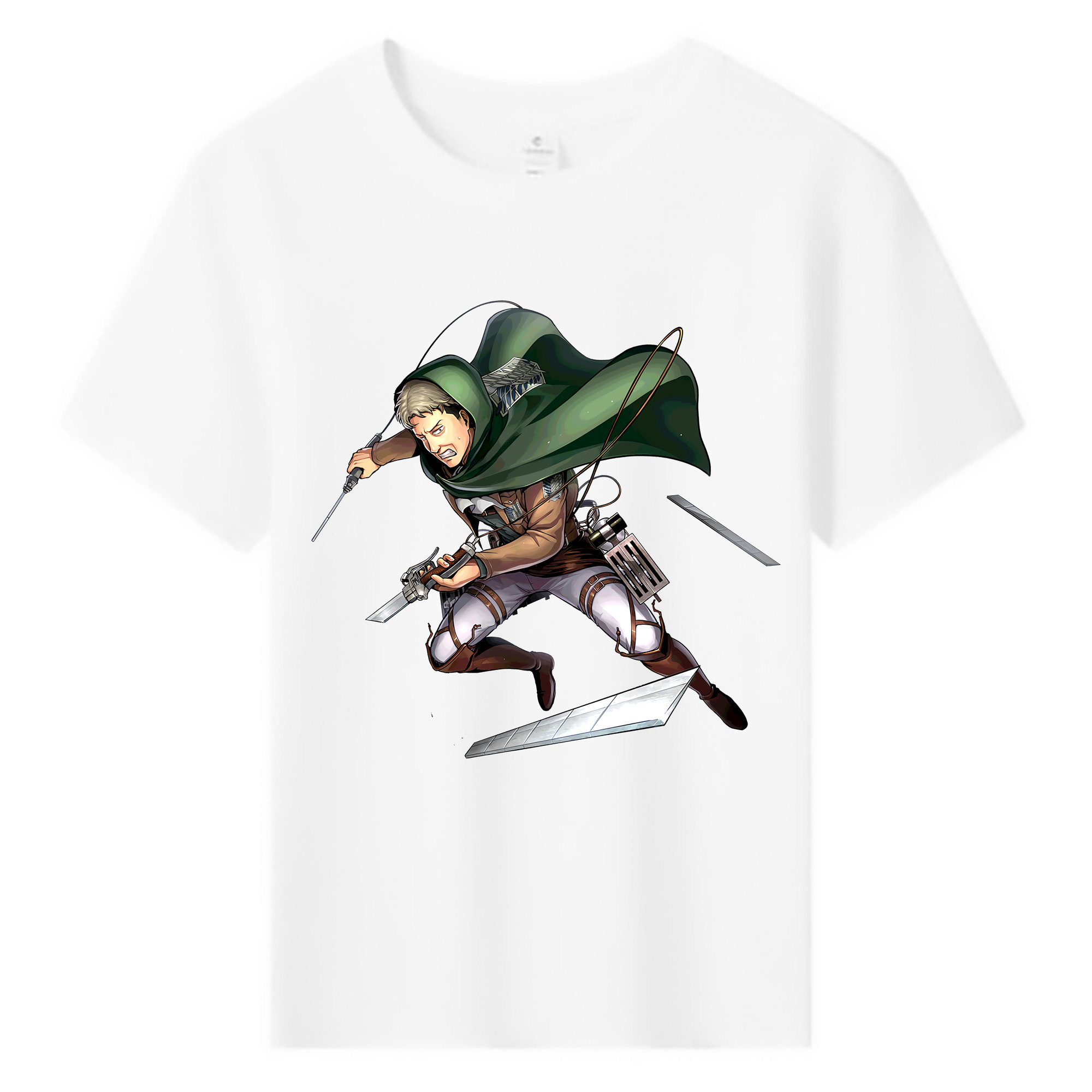 （画像用） 進撃の巨人 Attack on Titan 綿100％キッズTシャツ（フロントプリント）
