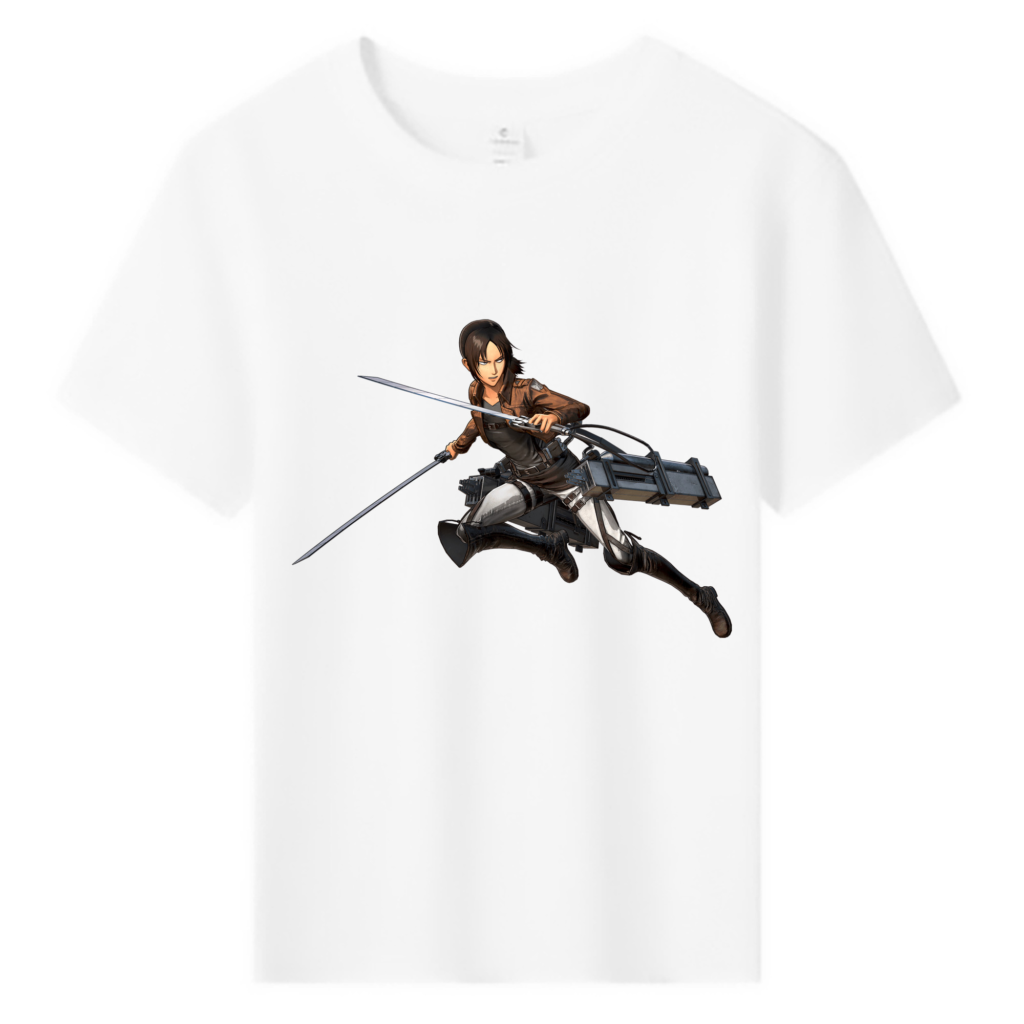 （画像用） 進撃の巨人 Attack on Titan 綿100％キッズTシャツ（フロントプリント）
