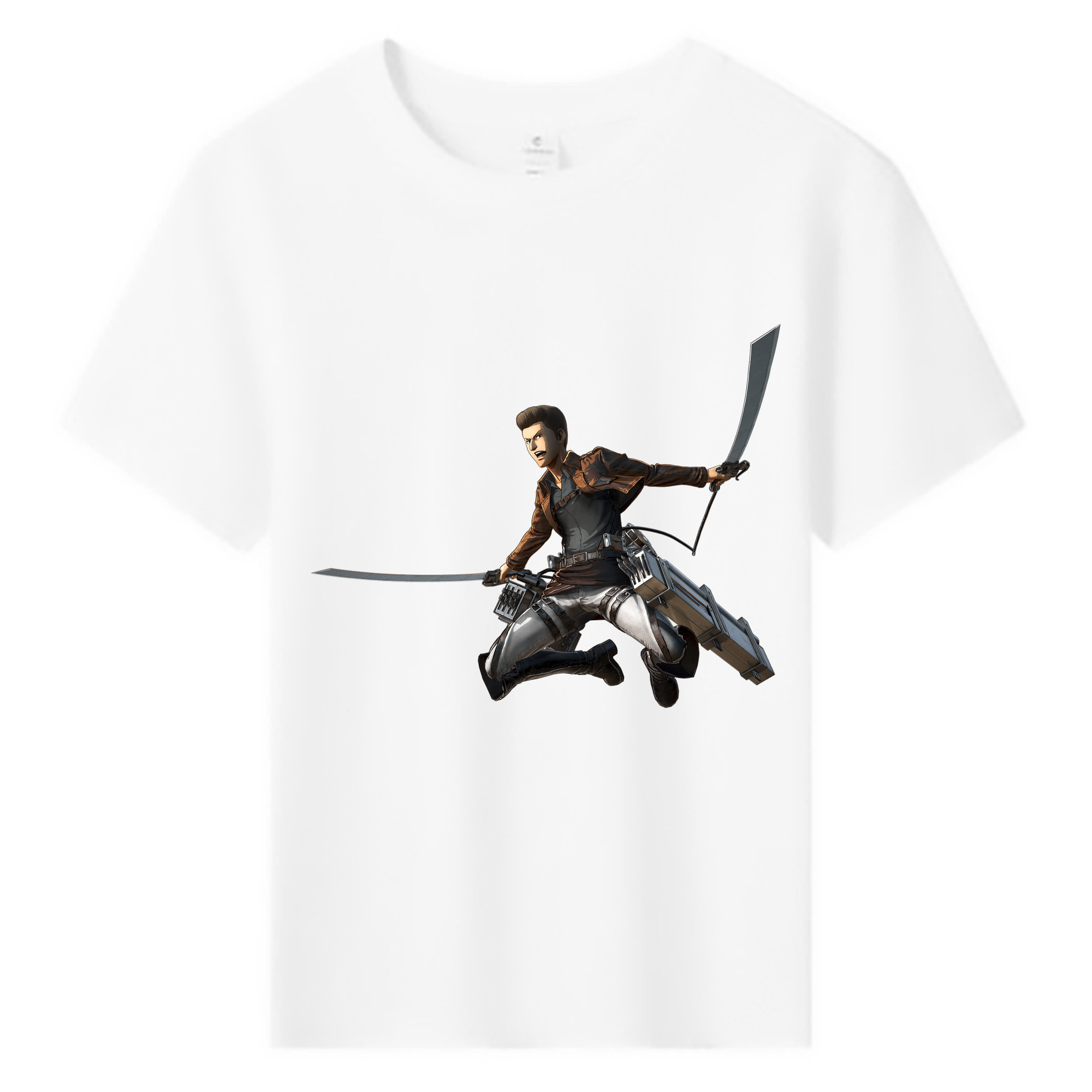 （画像用） 進撃の巨人 Attack on Titan 綿100％キッズTシャツ（フロントプリント）