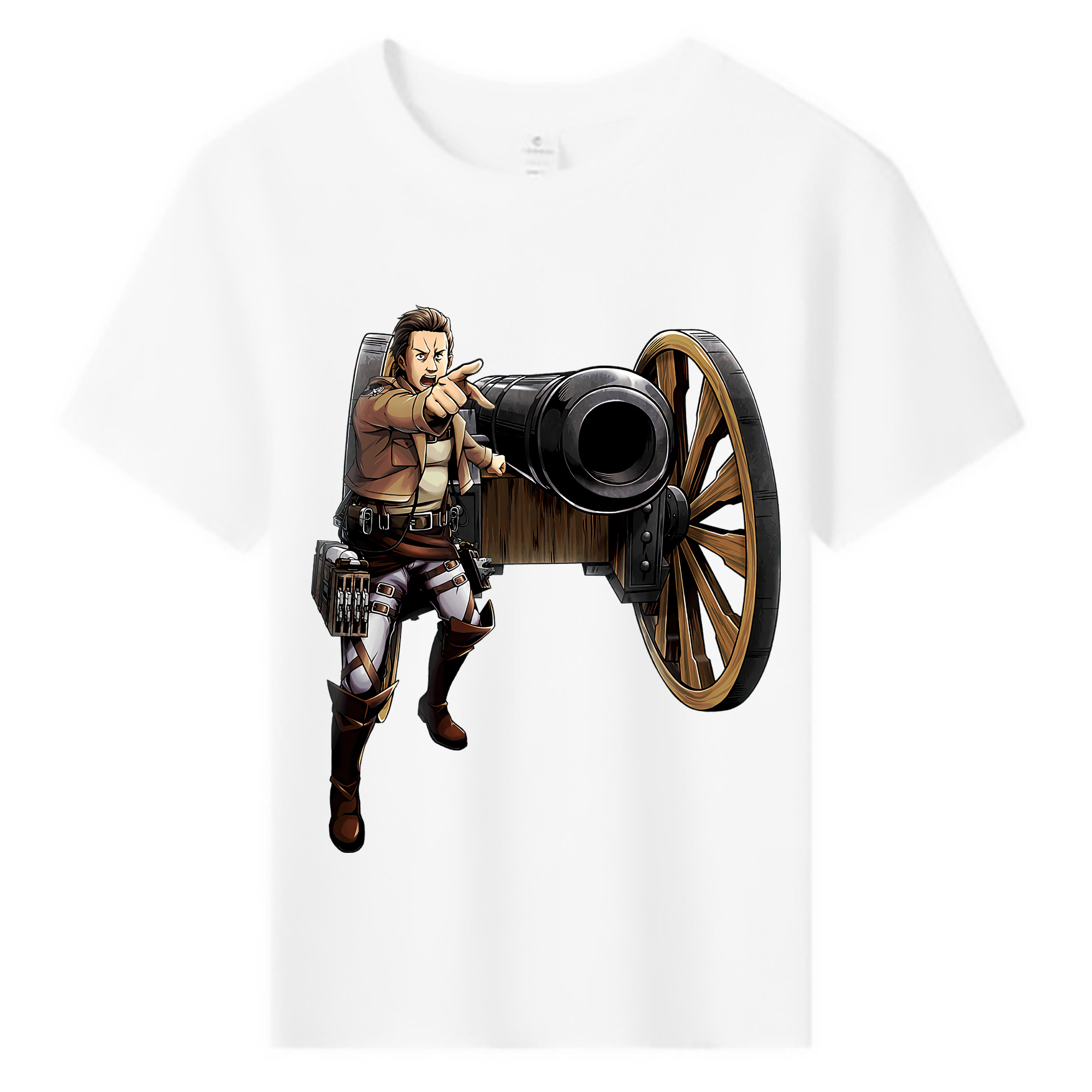 （画像用） 進撃の巨人 Attack on Titan 綿100％キッズTシャツ（フロントプリント）