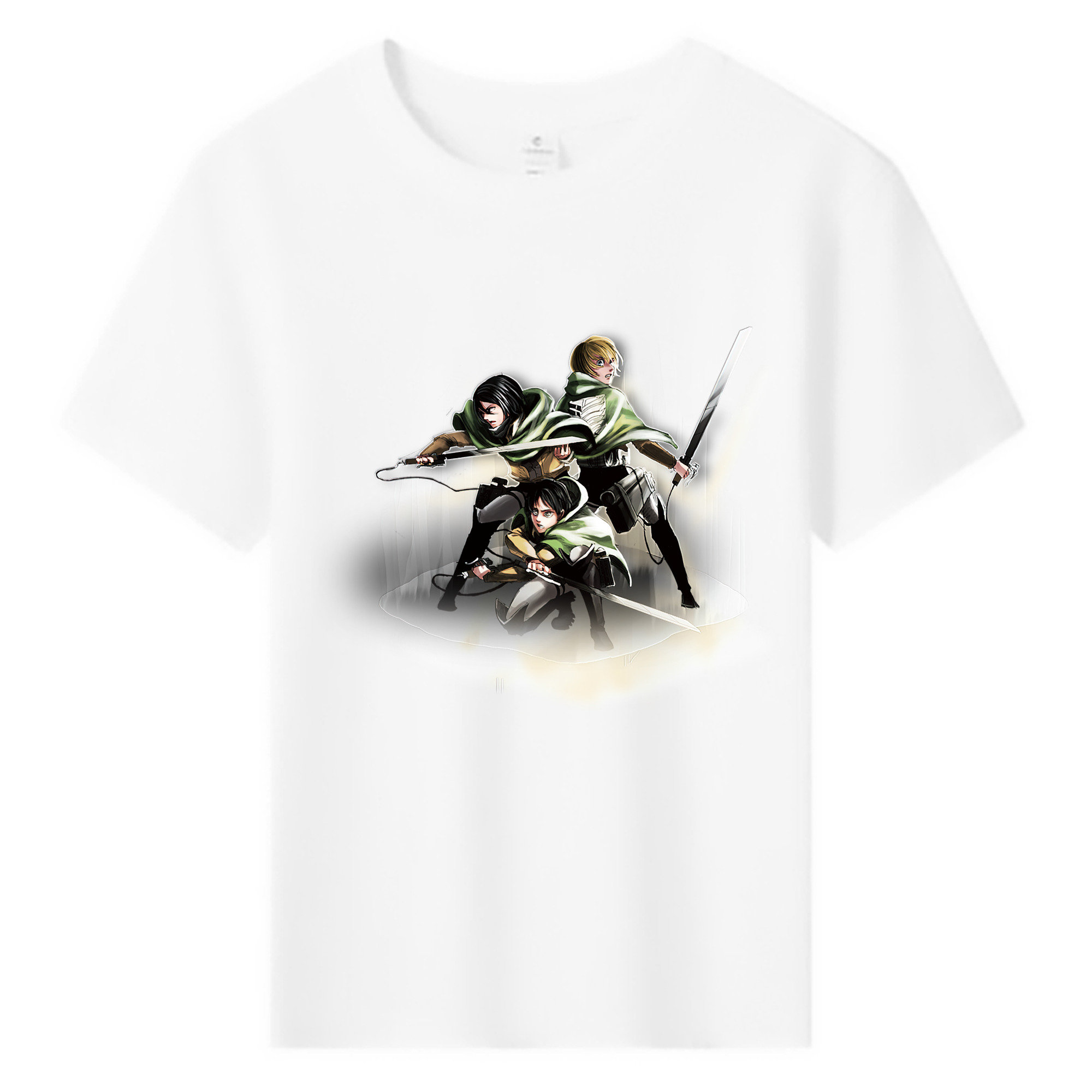（画像用） 進撃の巨人 Attack on Titan 綿100％キッズTシャツ（フロントプリント）