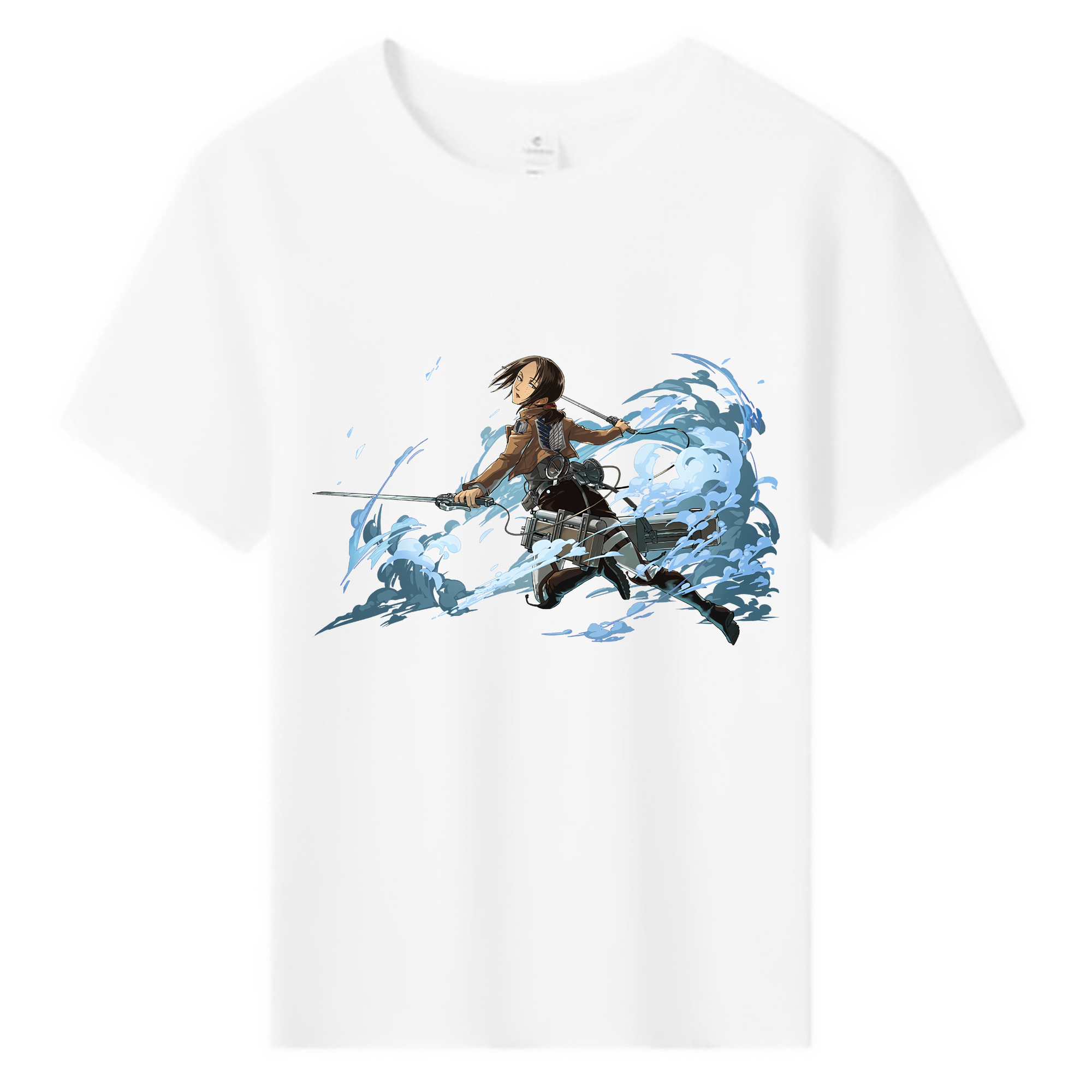 （画像用） 進撃の巨人 Attack on Titan 綿100％キッズTシャツ（フロントプリント）