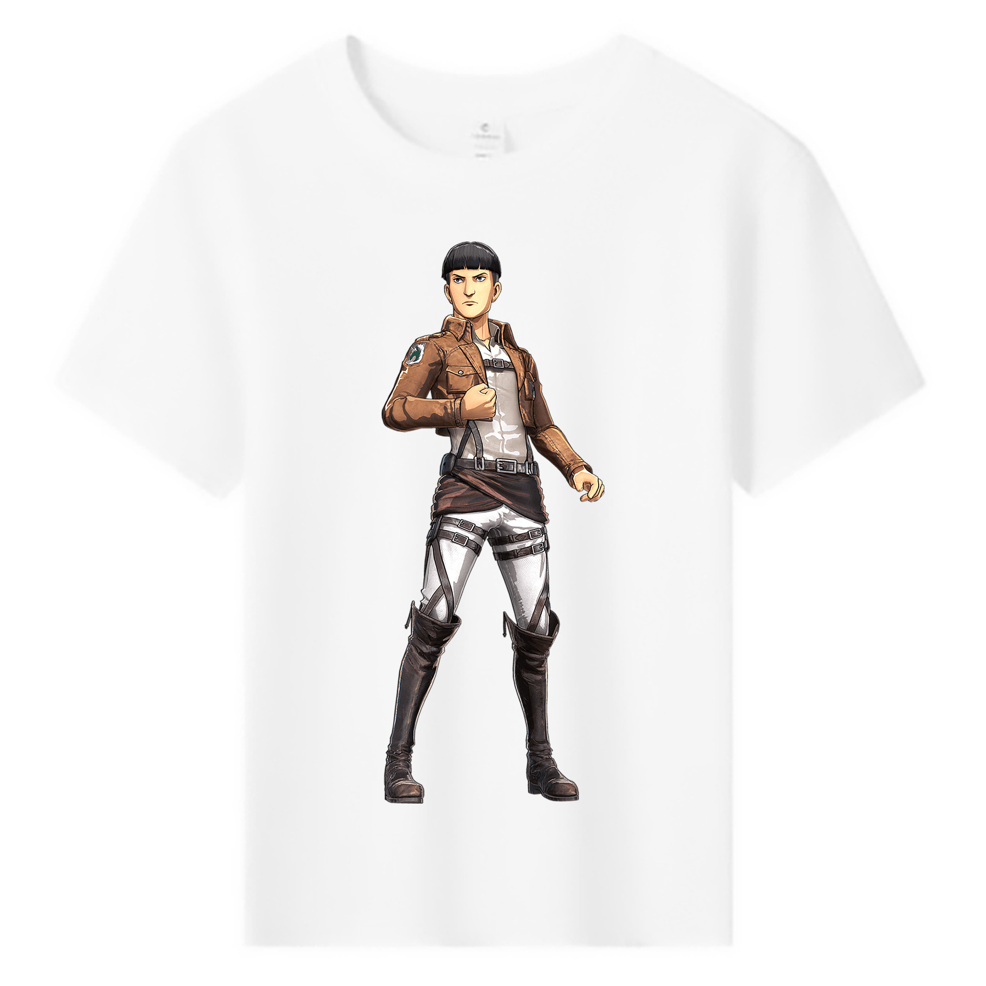 （画像用） 進撃の巨人 Attack on Titan 綿100％キッズTシャツ（フロントプリント）