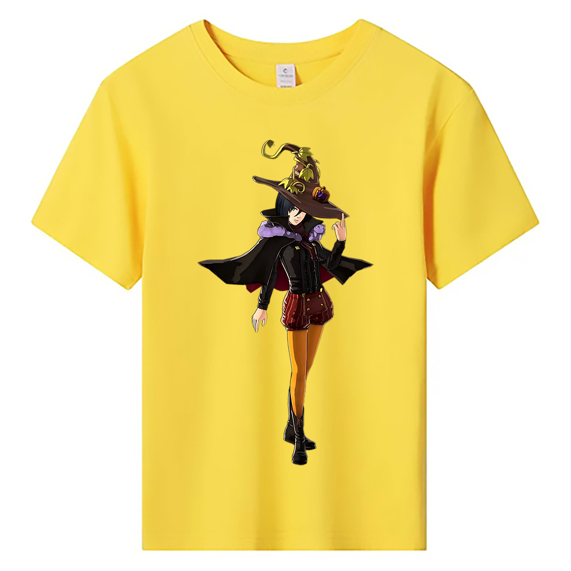 （画像用） 進撃の巨人 ミカサ·アッカーマン Attack on Titan Mikasa Ackerman 綿100％キッズTシャツ（フロントプリント）