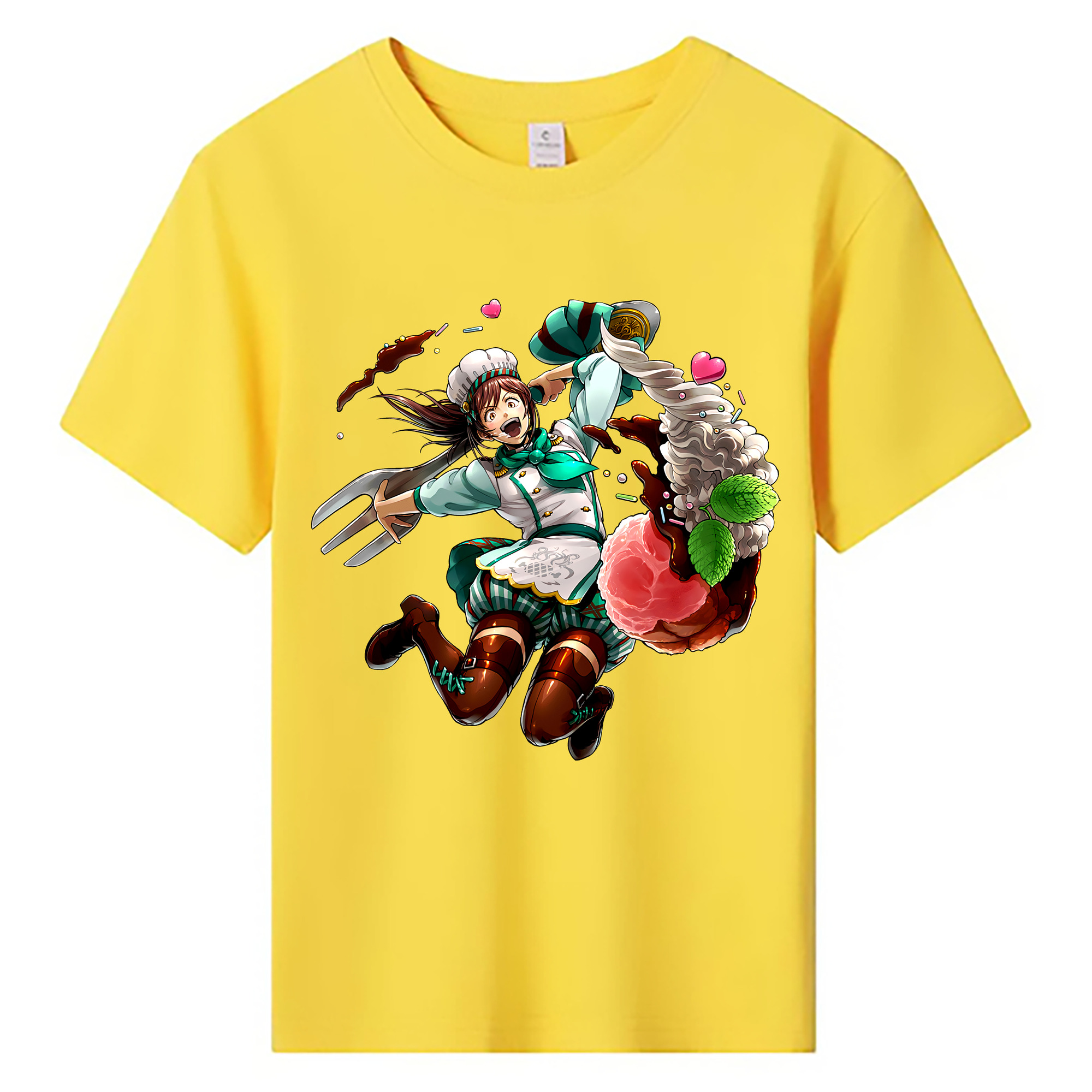 （画像用） 進撃の巨人 サシャ·ブラウス Attack on Titan Sasha Blaus 綿100％キッズTシャツ（フロントプリント）