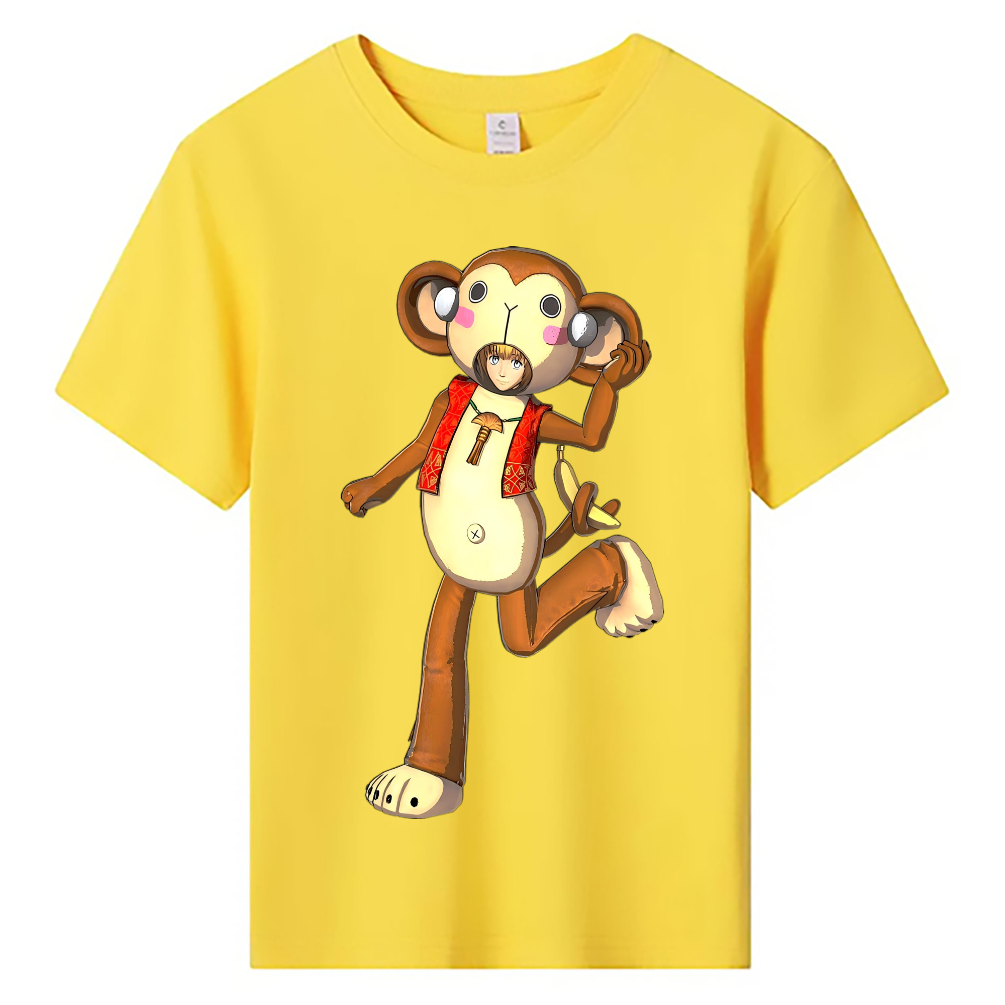 （画像用） 進撃の巨人 アルミン·アルレルト Attack on Titan Armin Arlert 綿100％キッズTシャツ（フロントプリント）