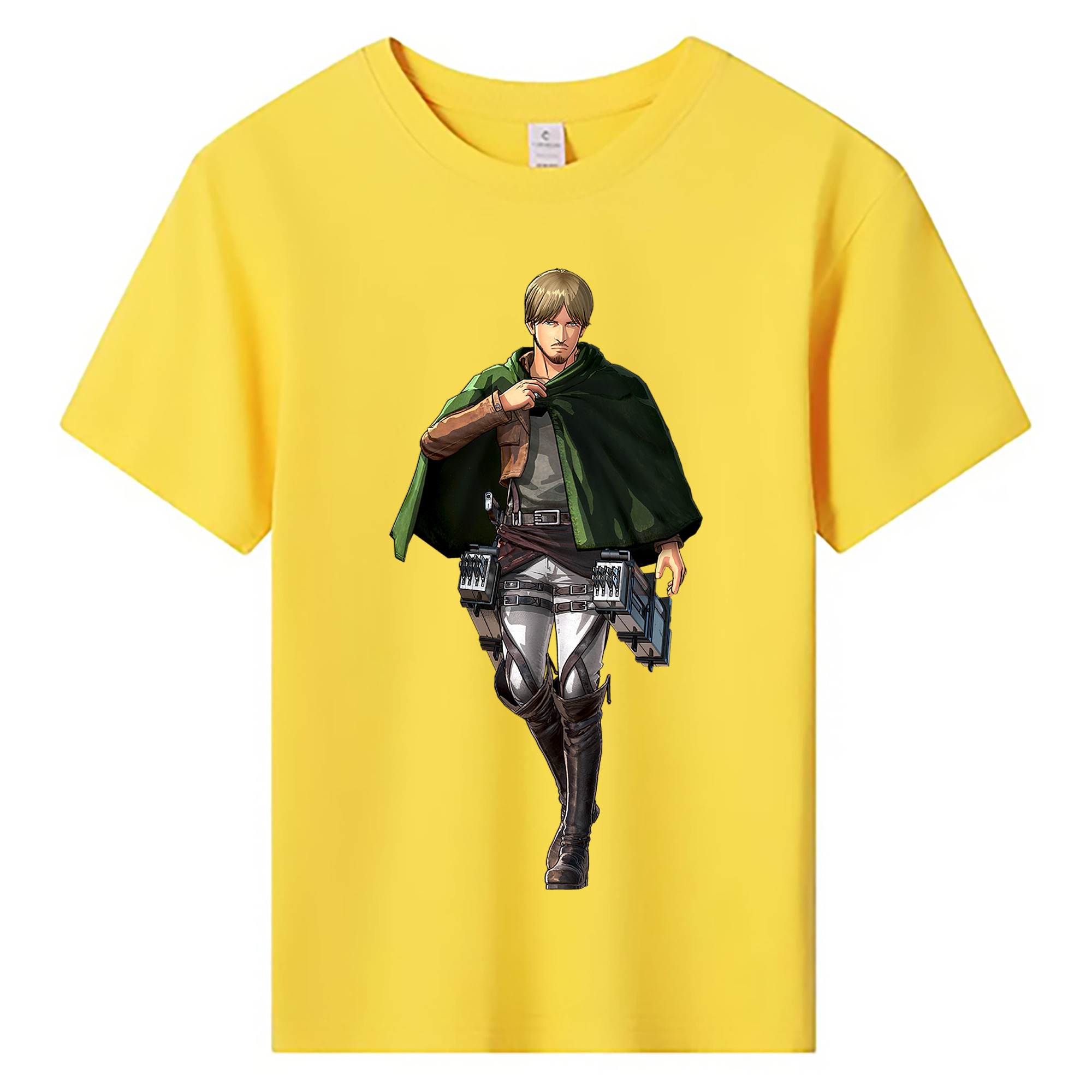 （画像用） 進撃の巨人 ミケ·ザカリアス Attack on Titan Mike Zakarius 綿100％キッズTシャツ（フロントプリント）