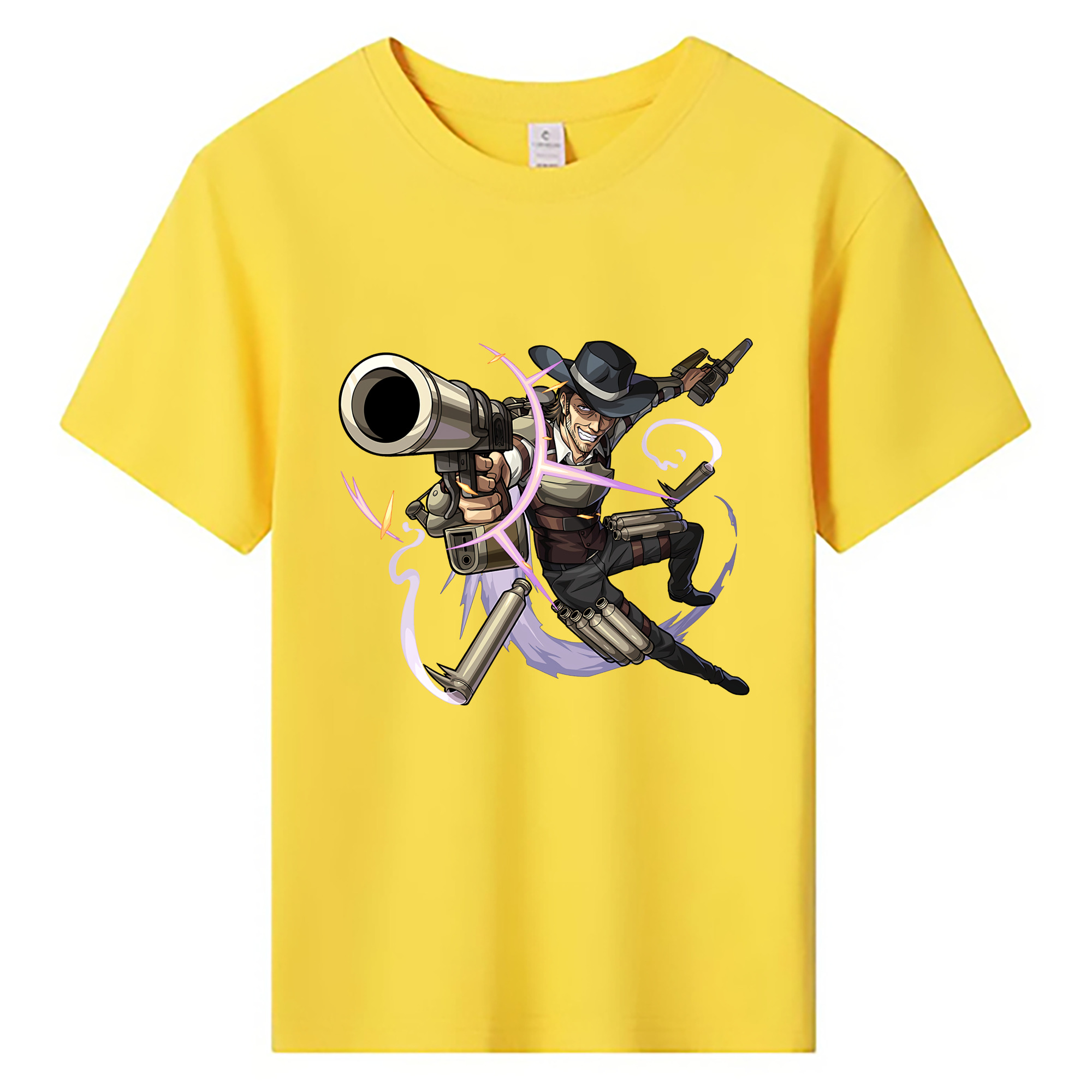（画像用） 進撃の巨人 ケニー·アッカーマン Attack on Titan Kenny Ackerman 綿100％キッズTシャツ（フロントプリント）