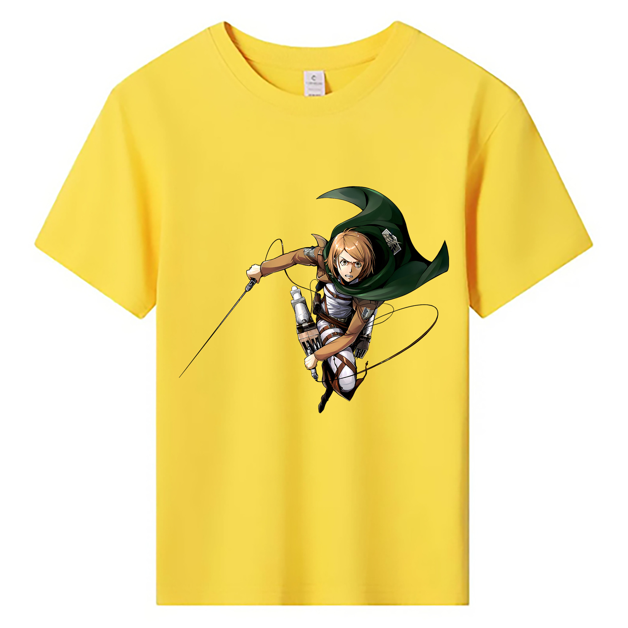 （画像用） 進撃の巨人 ペトラ·ラル Attack on Titan Petra Rall 綿100％キッズTシャツ（フロントプリント）