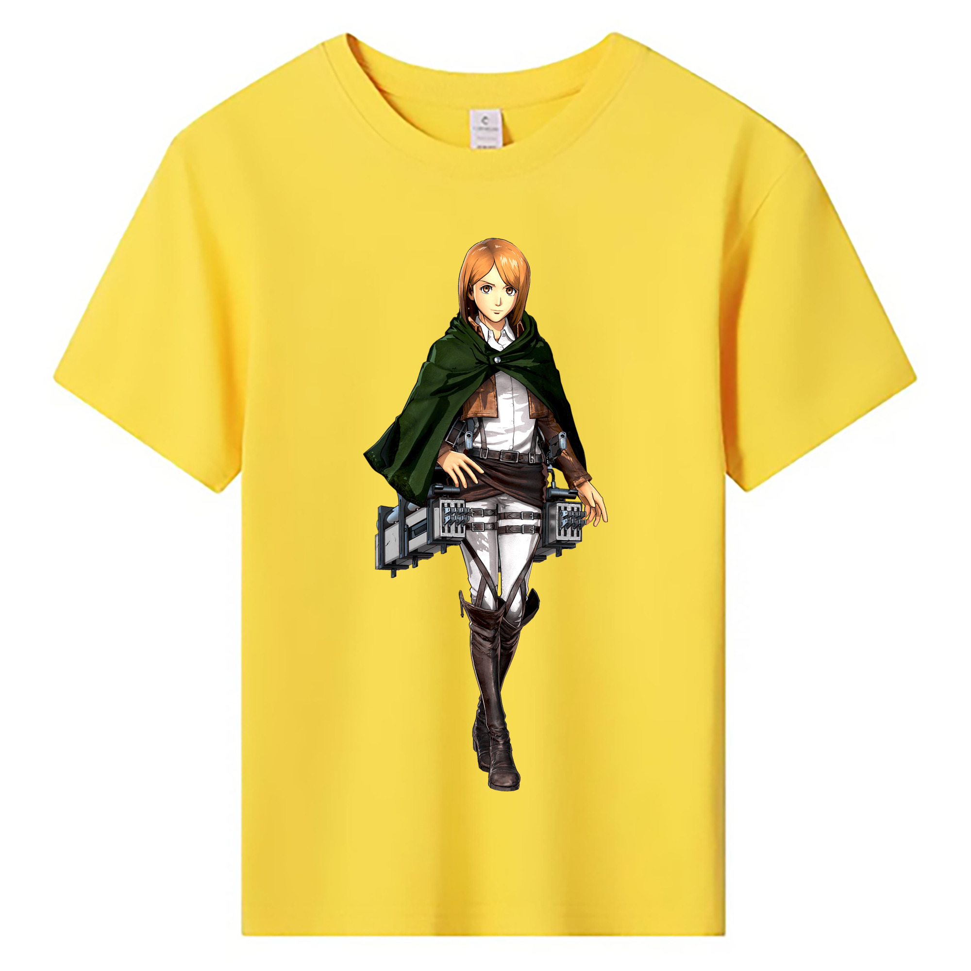 （画像用） 進撃の巨人 ペトラ·ラル Attack on Titan Petra Rall 綿100％キッズTシャツ（フロントプリント）