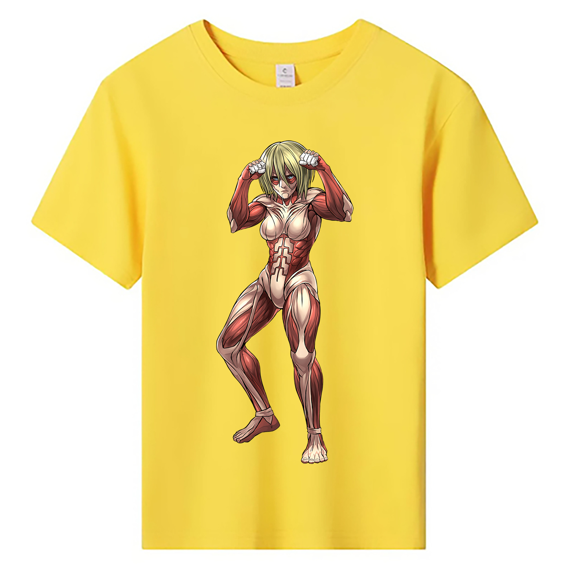 （画像用） 進撃の巨人 Attack on Titan 綿100％キッズTシャツ（フロントプリント）