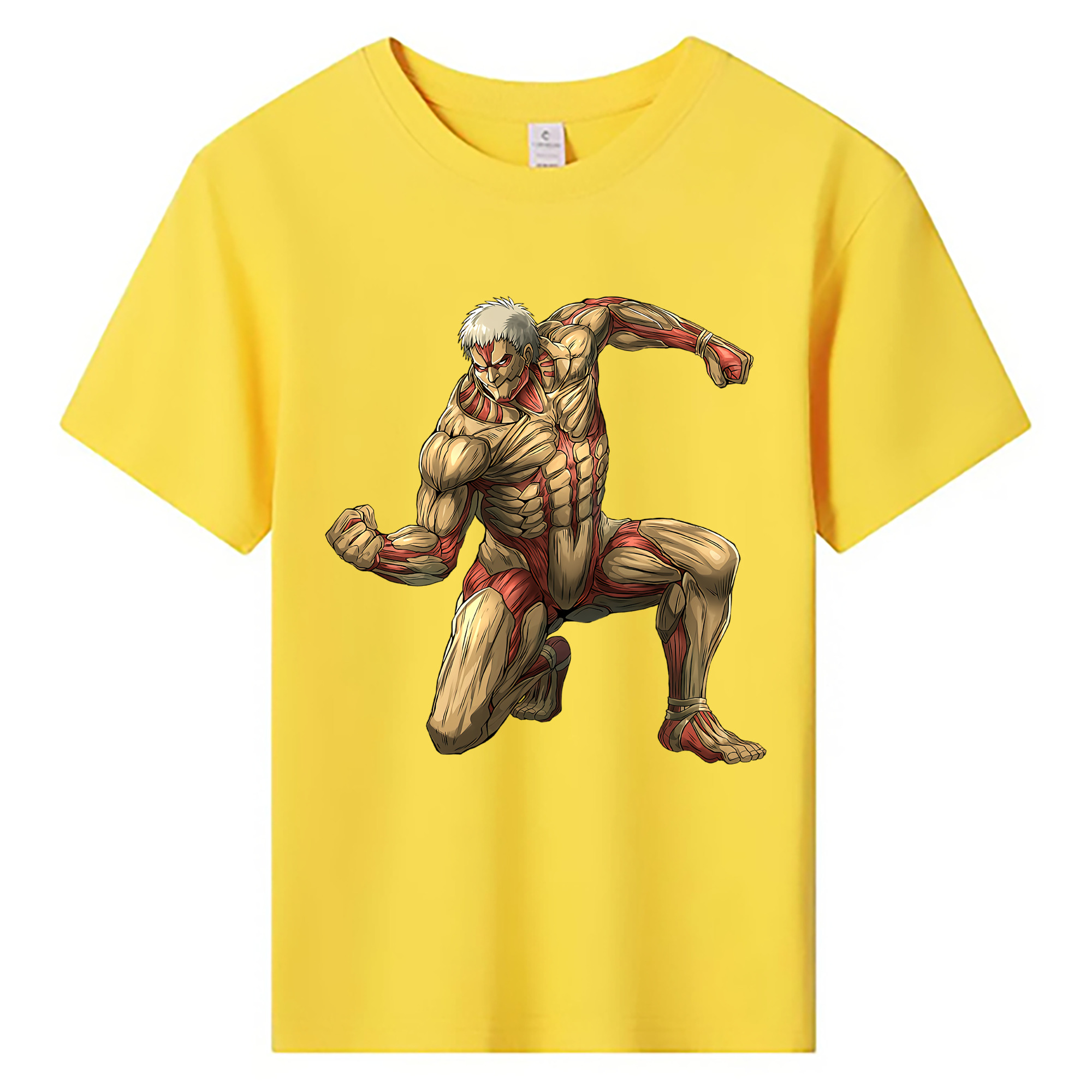 （画像用） 進撃の巨人 Attack on Titan 綿100％キッズTシャツ（フロントプリント）