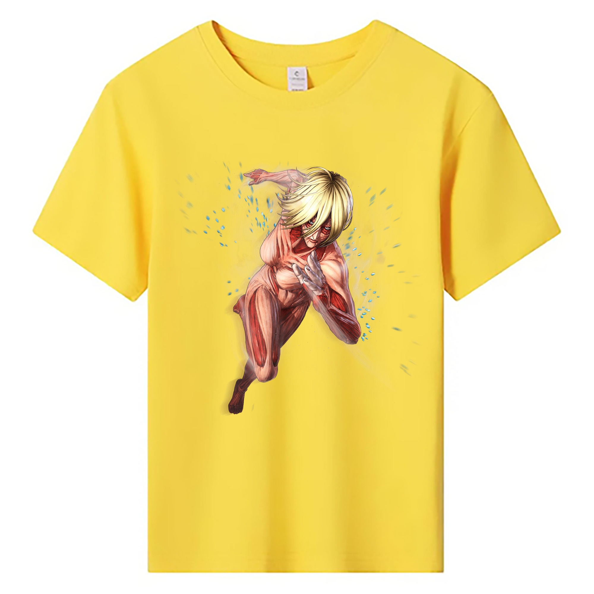 （画像用） 進撃の巨人 Attack on Titan 綿100％キッズTシャツ（フロントプリント）