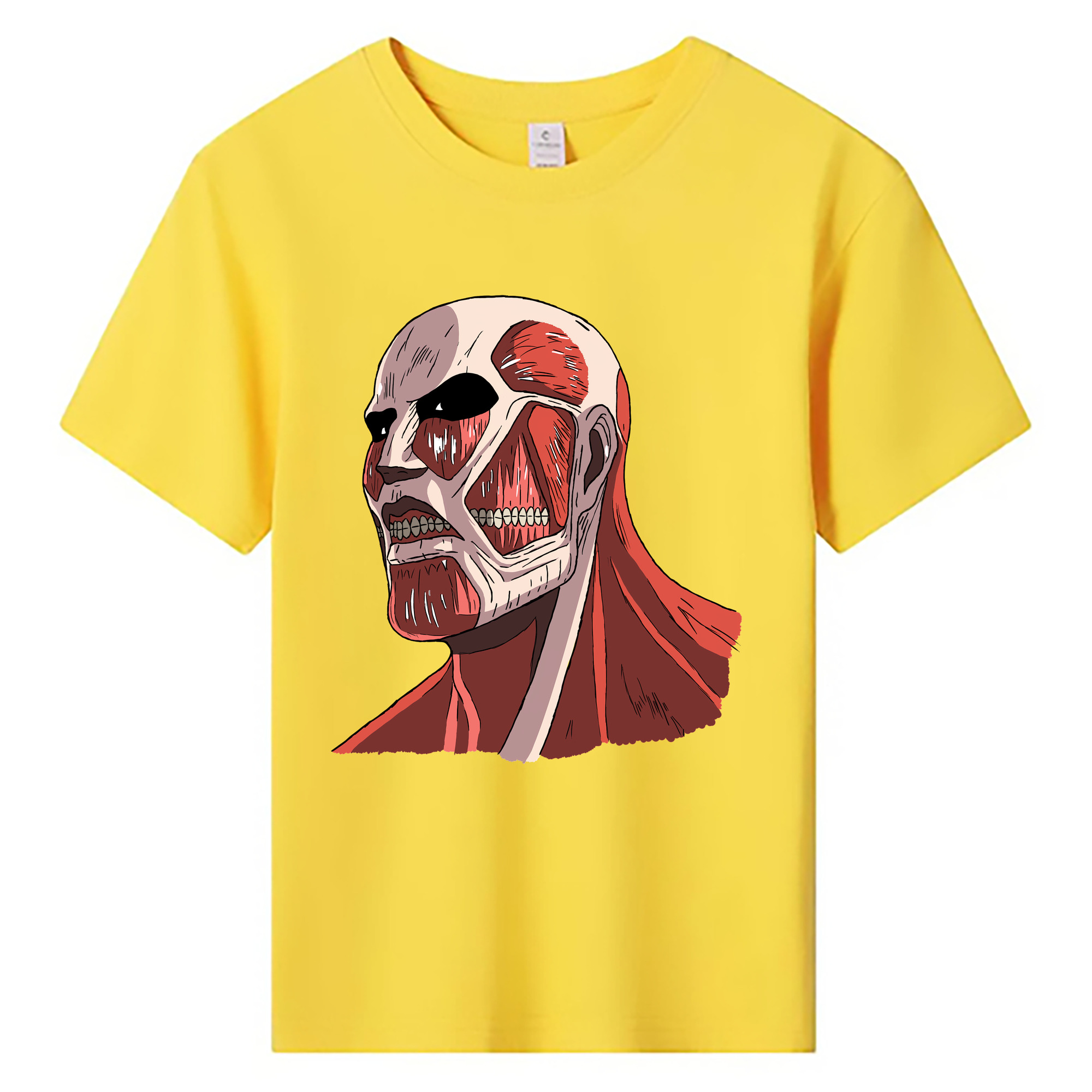 （画像用） 進撃の巨人 Attack on Titan 綿100％キッズTシャツ（フロントプリント）