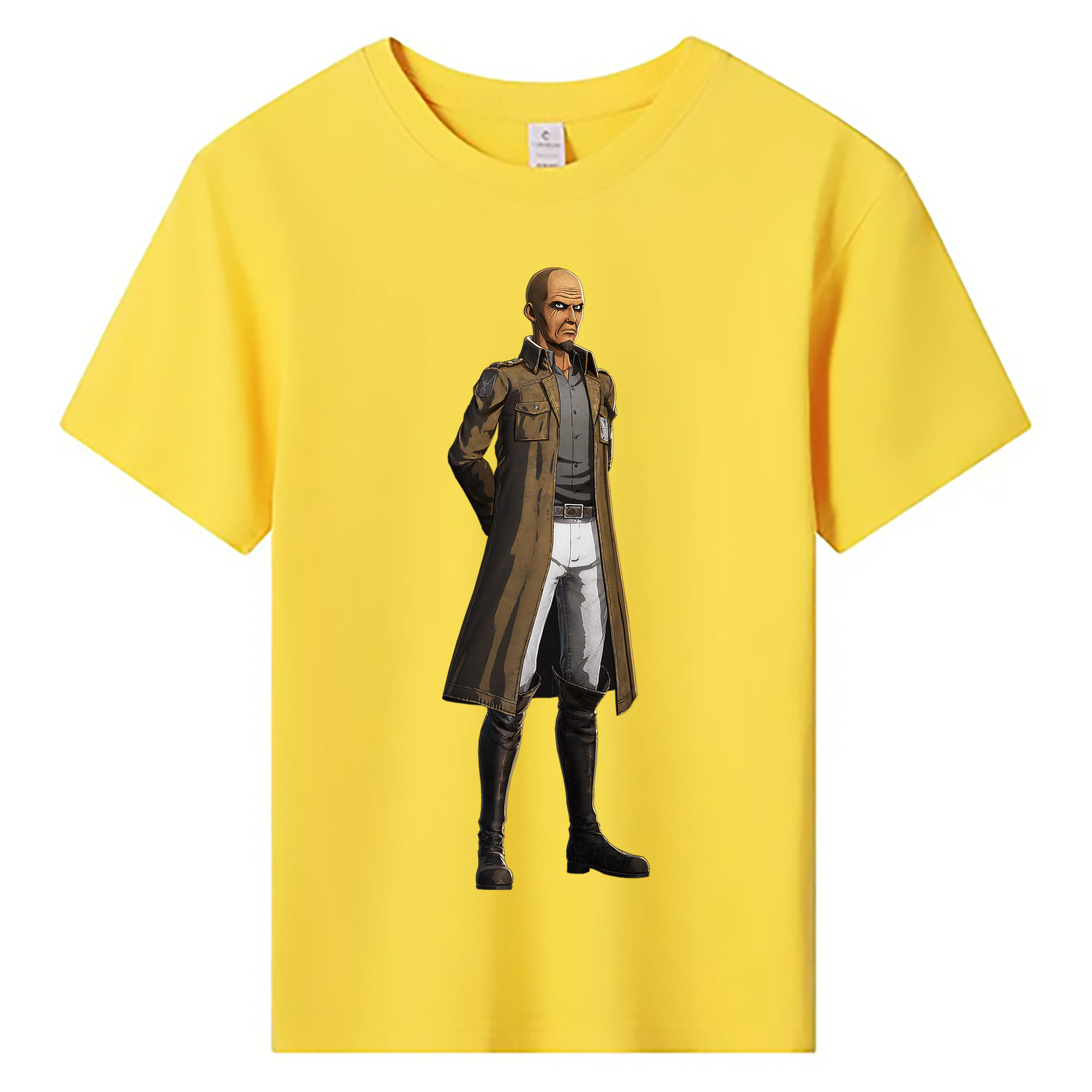 （画像用） 進撃の巨人 Attack on Titan 綿100％キッズTシャツ（フロントプリント）