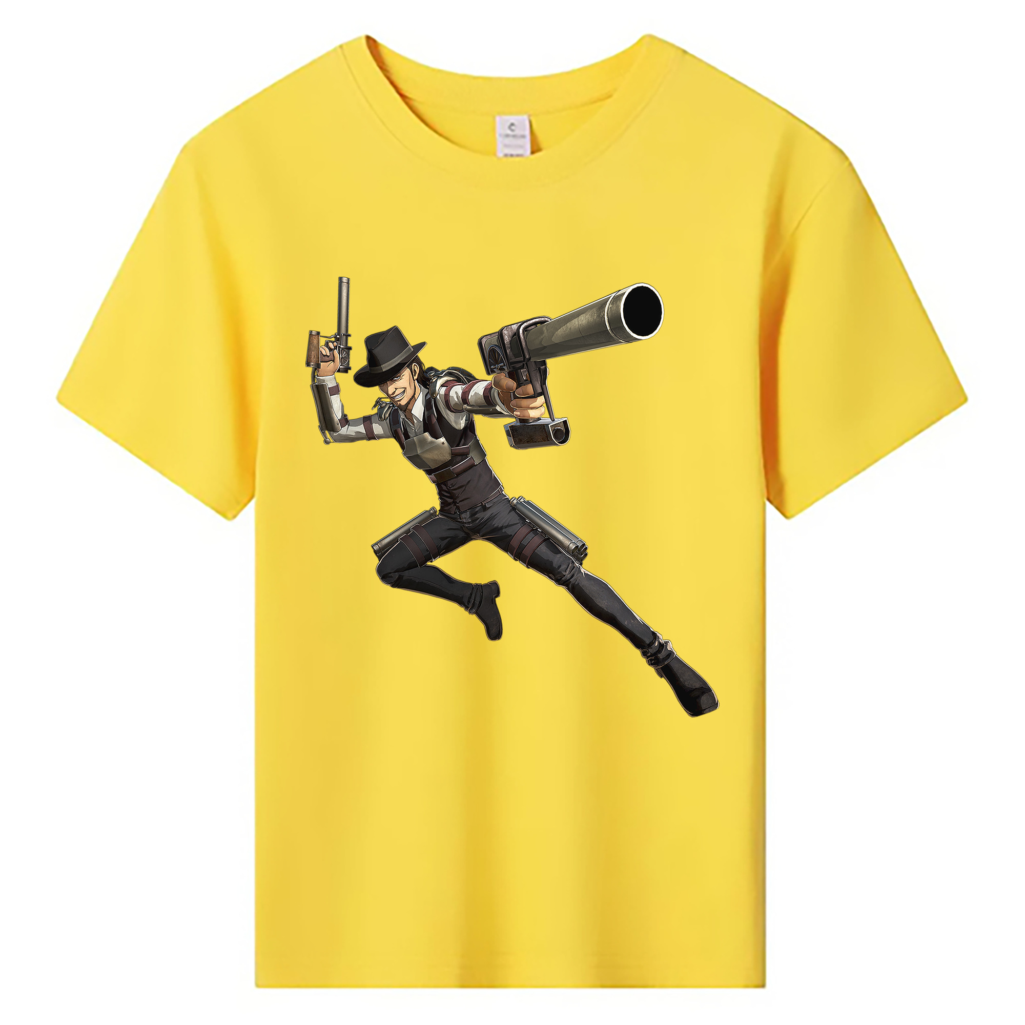 （画像用） 進撃の巨人 Attack on Titan 綿100％キッズTシャツ（フロントプリント）