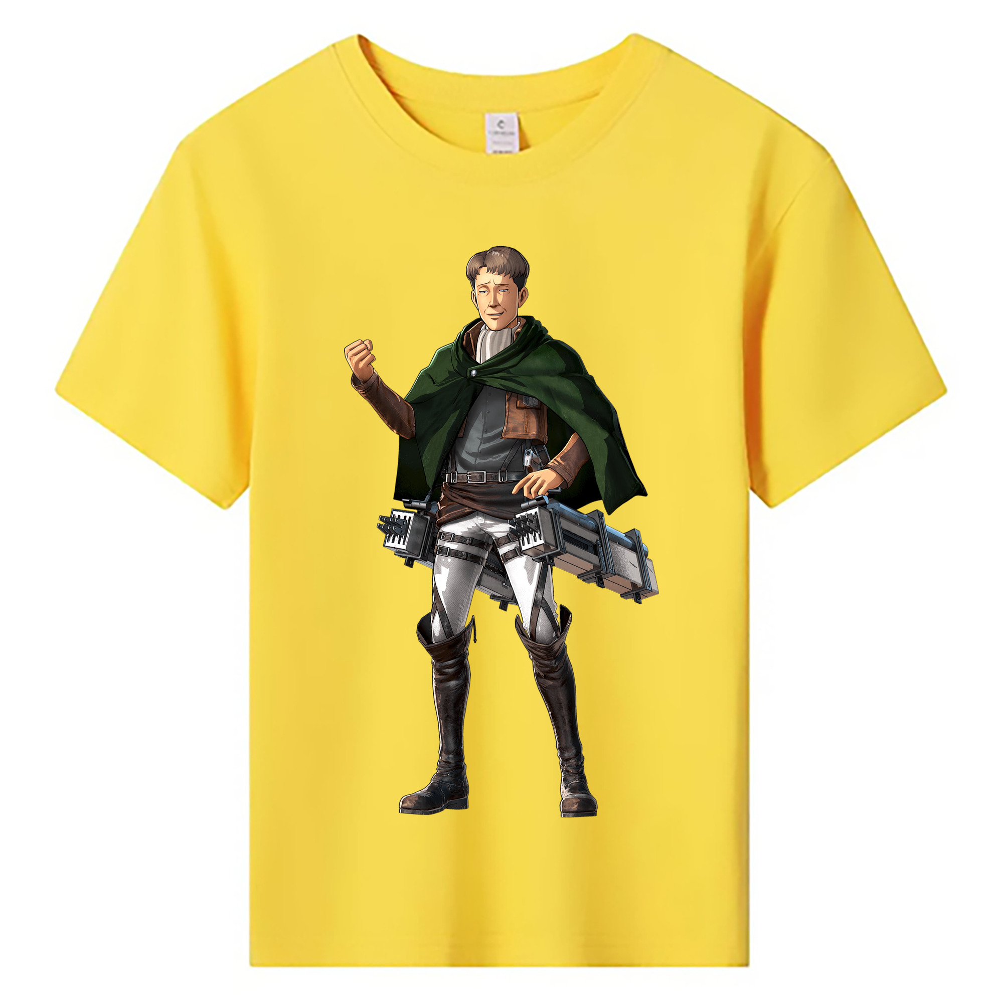 （画像用） 進撃の巨人 Attack on Titan 綿100％キッズTシャツ（フロントプリント）