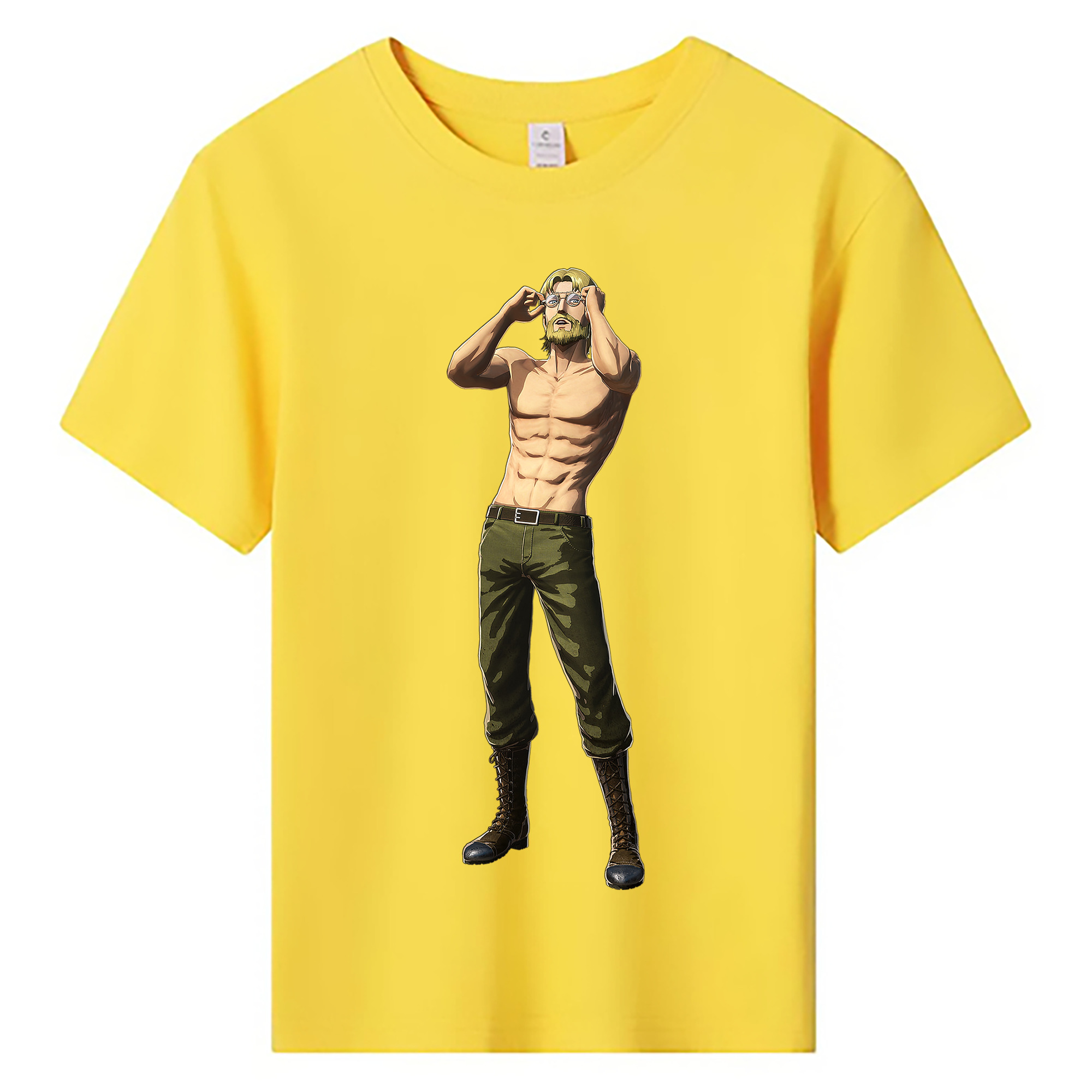 （画像用） 進撃の巨人 Attack on Titan 綿100％キッズTシャツ（フロントプリント）