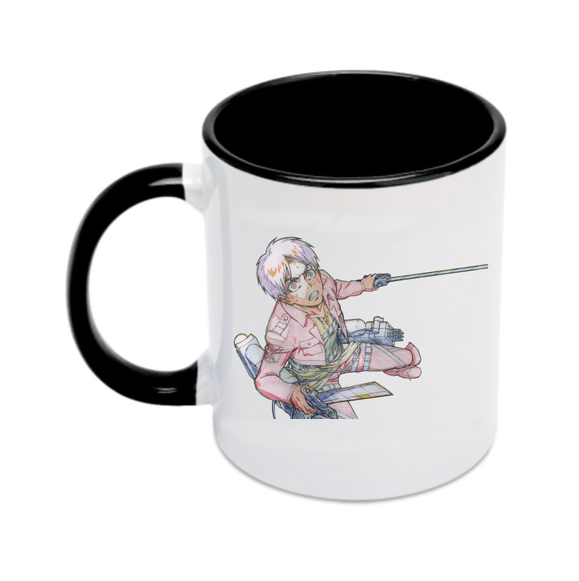 （画像用） 進撃の巨人 エレン･イェーガー Attack on Titan Eren Jäger カラーマグカップ