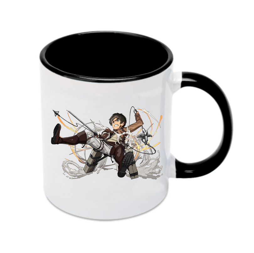 （画像用） 進撃の巨人 エレン･イェーガー Attack on Titan Eren Jäger カラーマグカップ